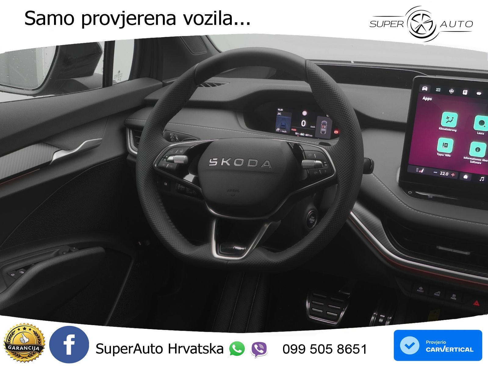 Škoda Enyaq 85 82 kWh (286 KS) SportLine LED+GR SJED+ACC
