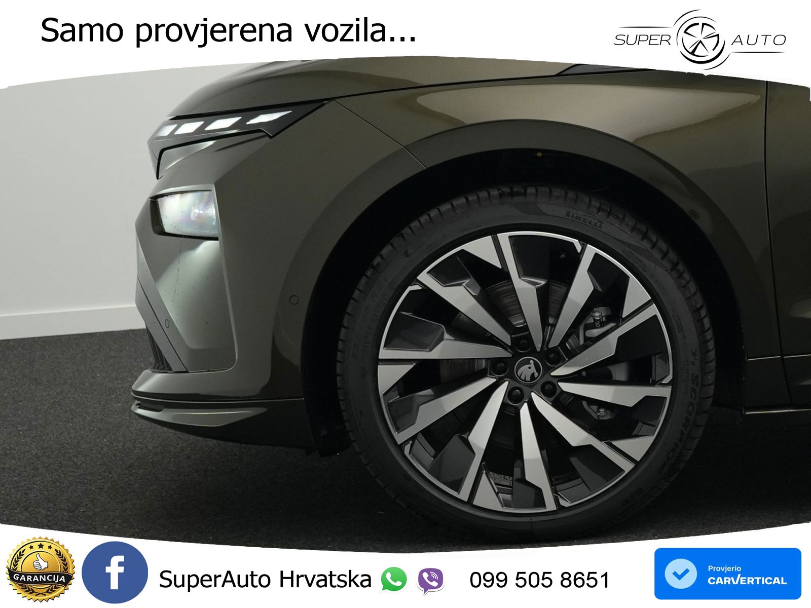 Škoda Enyaq 85 82 kWh (286 KS) SportLine LED+GR SJED+ACC