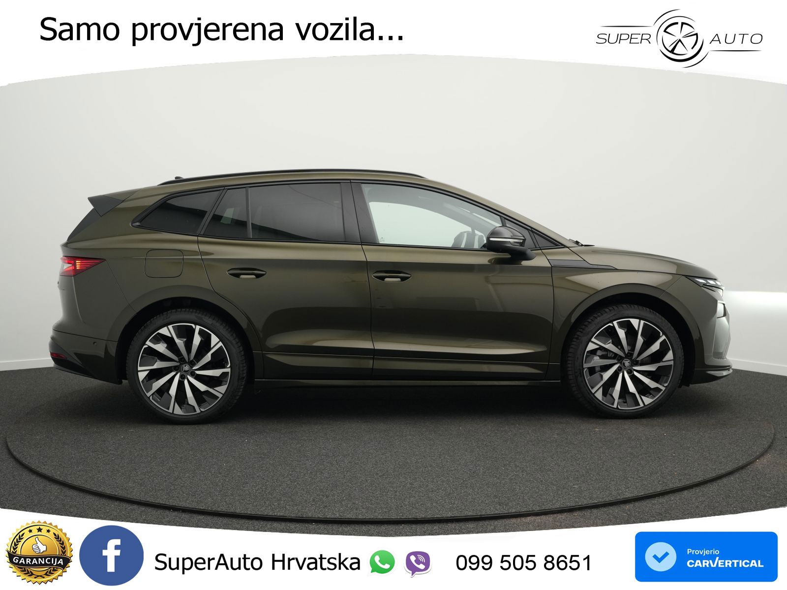 Škoda Enyaq 85 82 kWh (286 KS) SportLine LED+GR SJED+ACC