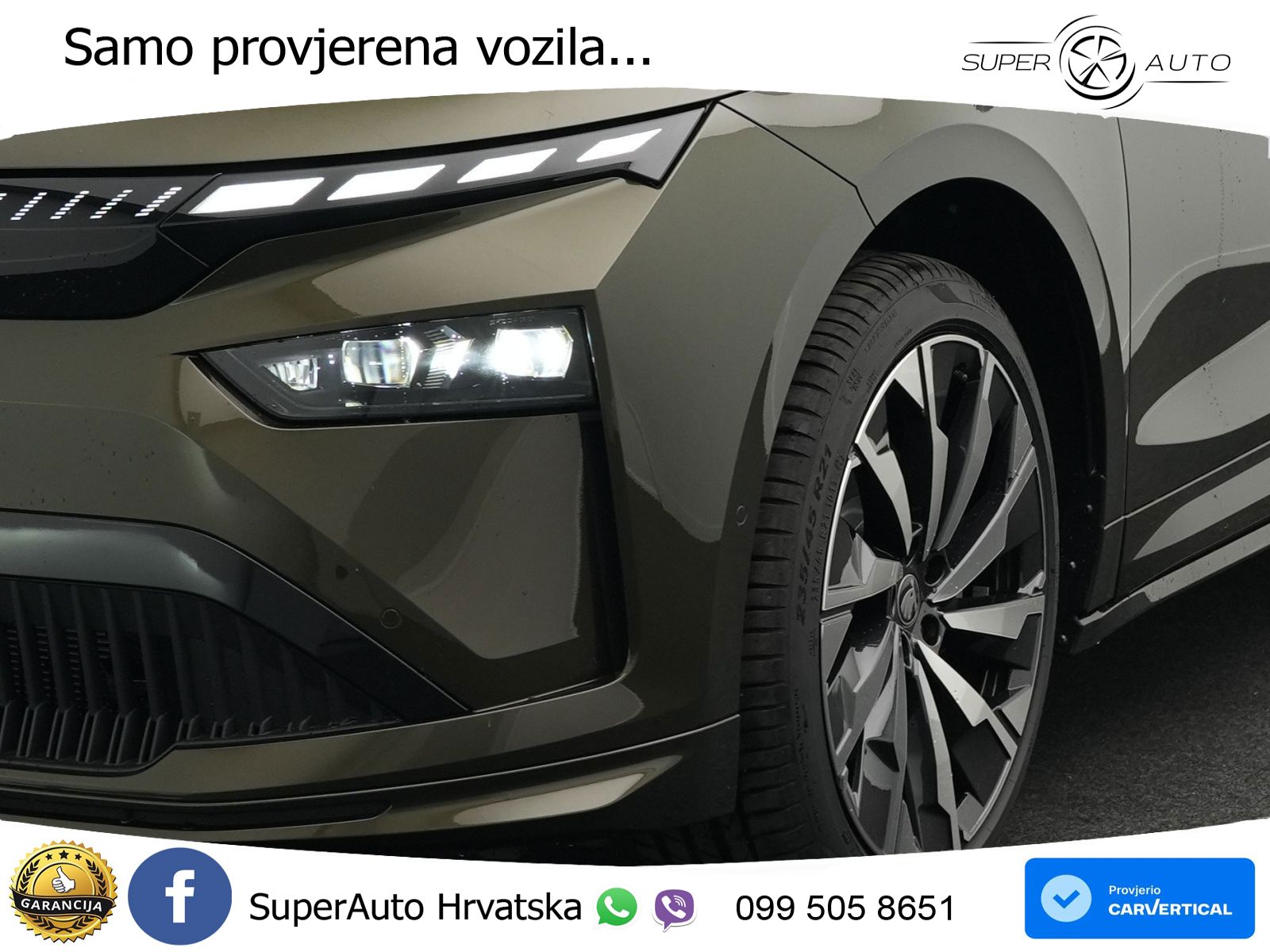 Škoda Enyaq 85 82 kWh (286 KS) SportLine LED+GR SJED+ACC
