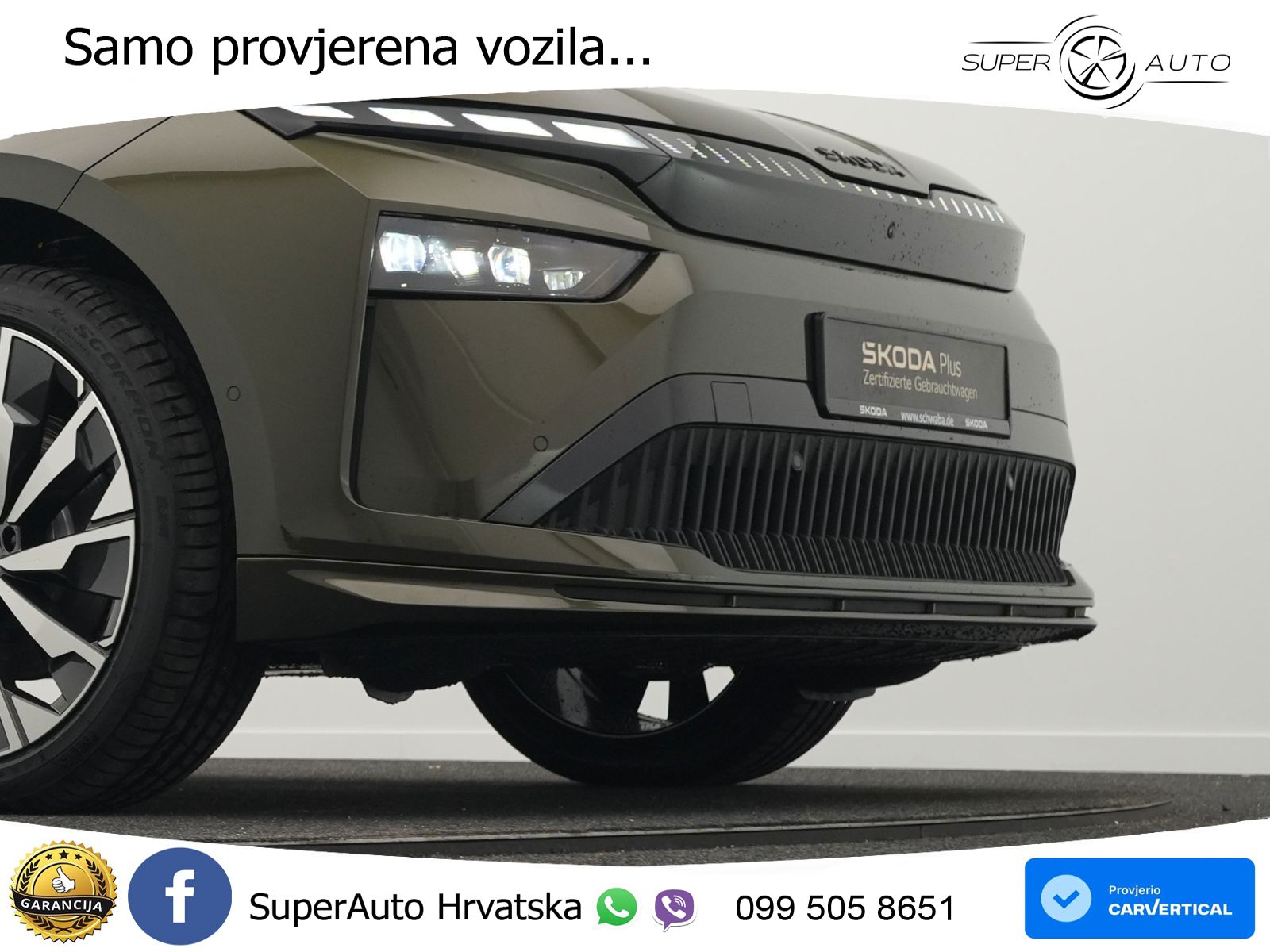 Škoda Enyaq 85 82 kWh (286 KS) SportLine LED+GR SJED+ACC