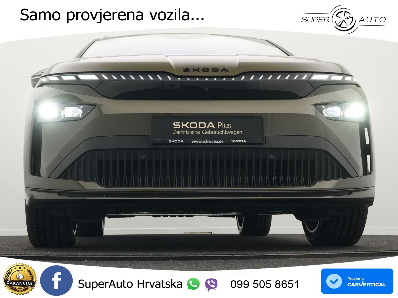 Škoda Enyaq 85 82 kWh (286 KS) SportLine LED+GR SJED+ACC