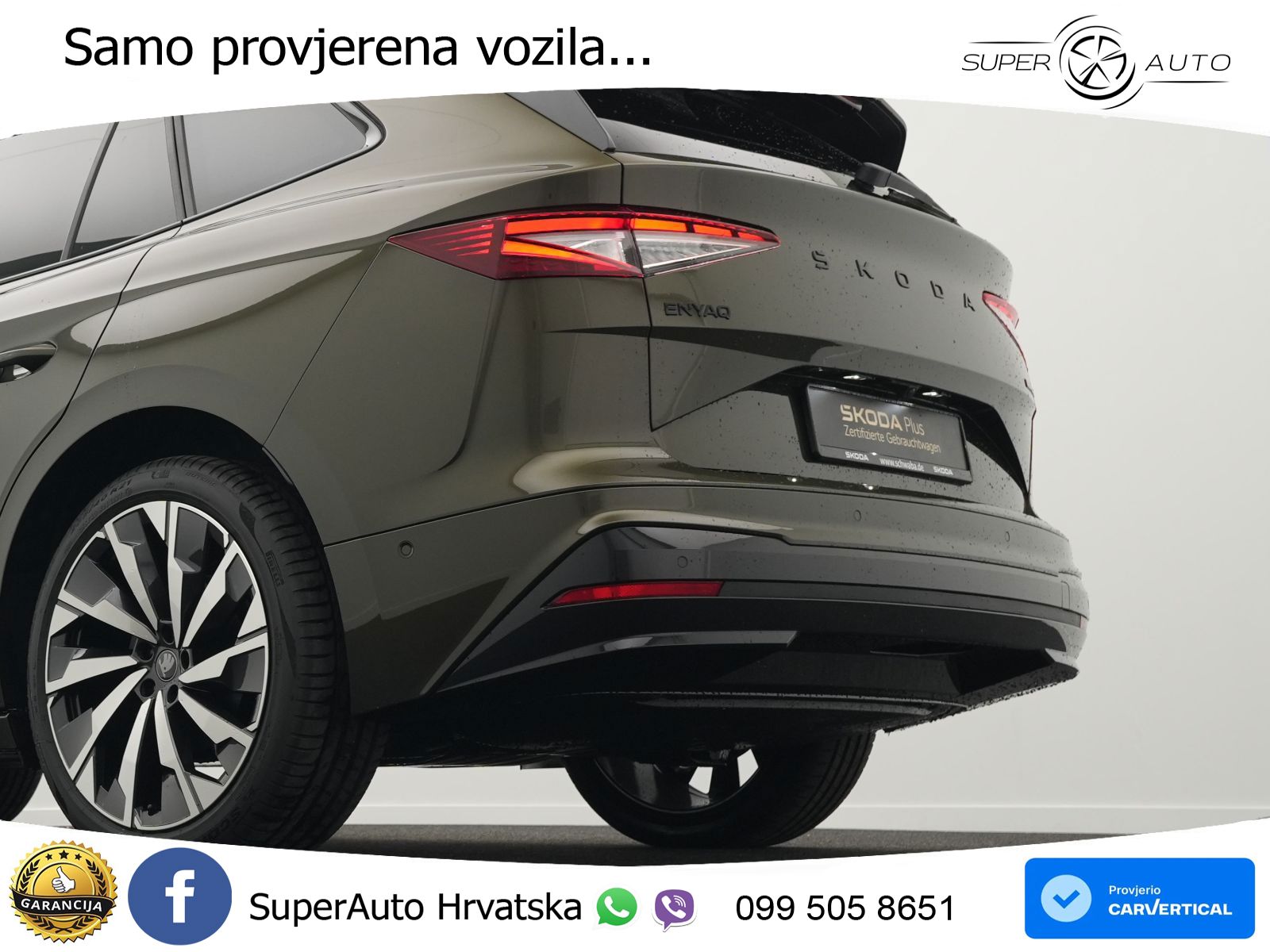 Škoda Enyaq 85 82 kWh (286 KS) SportLine LED+GR SJED+ACC