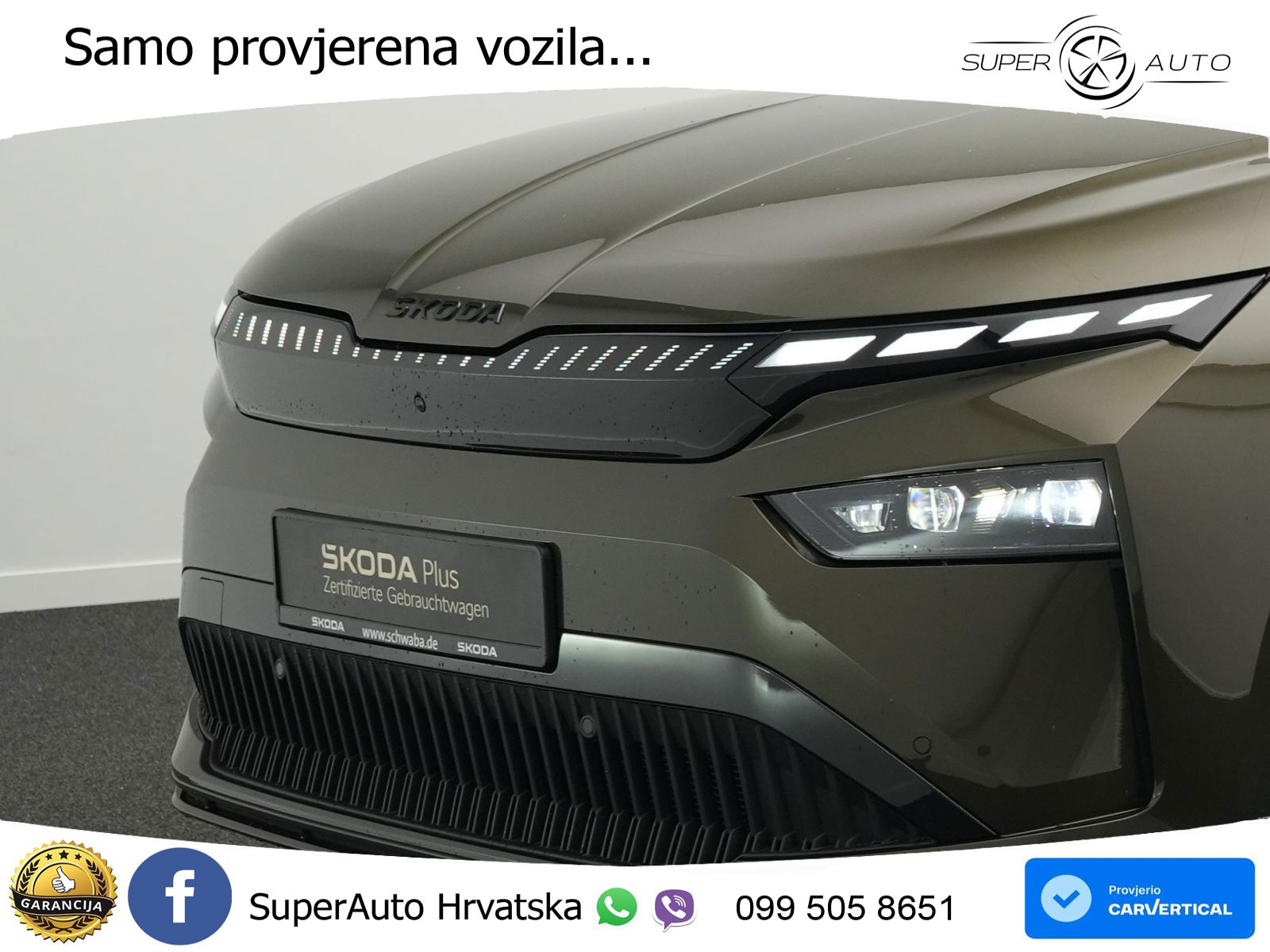 Škoda Enyaq 85 82 kWh (286 KS) SportLine LED+GR SJED+ACC