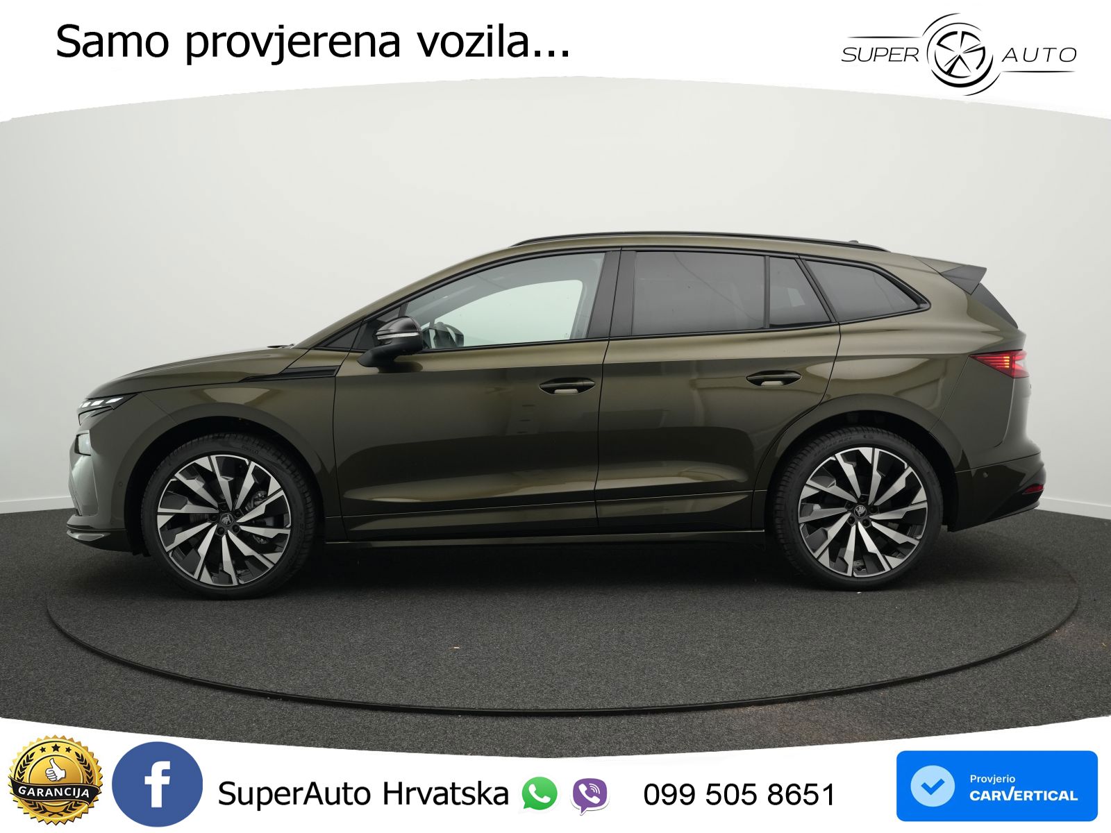 Škoda Enyaq 85 82 kWh (286 KS) SportLine LED+GR SJED+ACC
