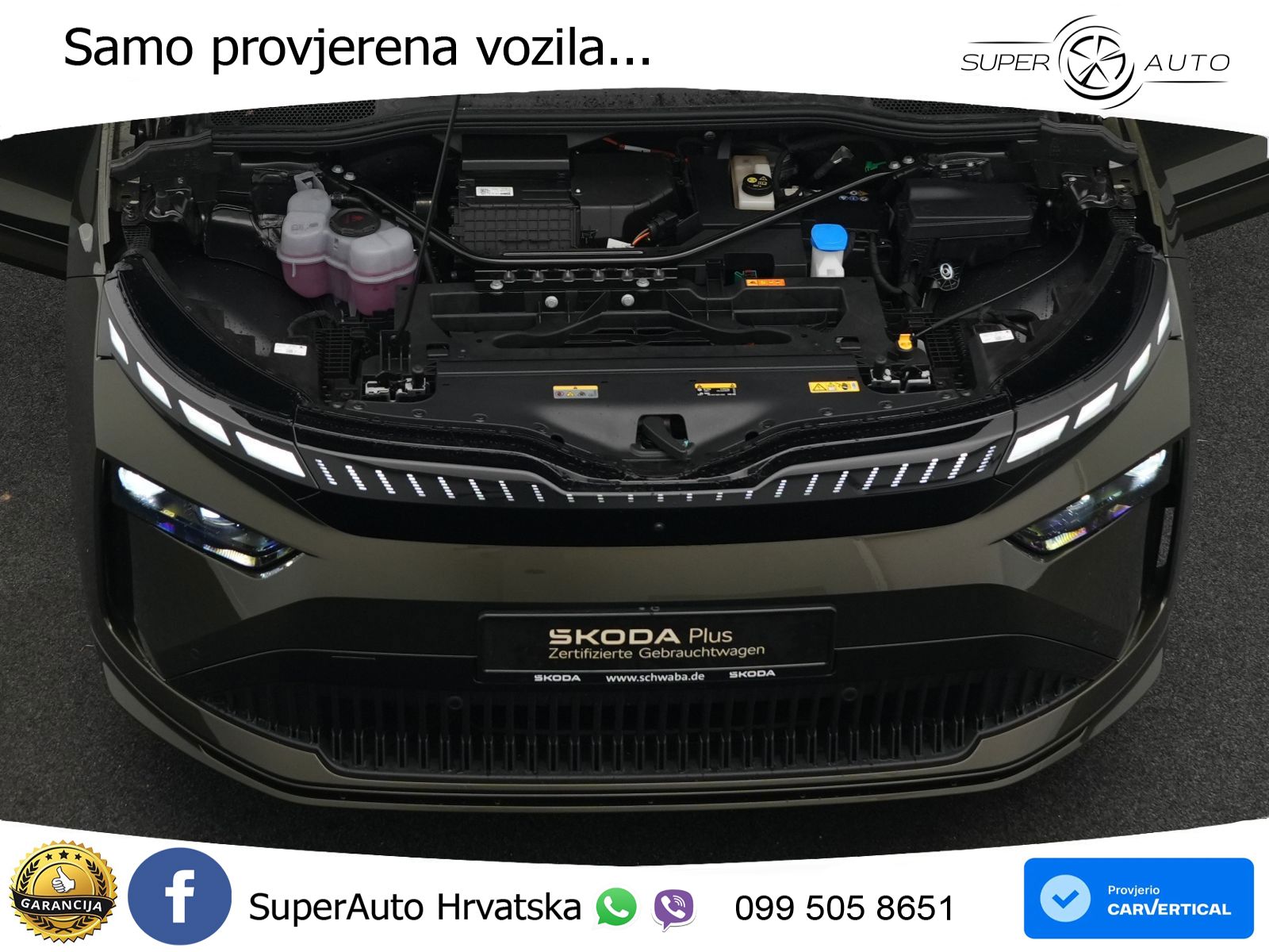Škoda Enyaq 85 82 kWh (286 KS) SportLine LED+GR SJED+ACC