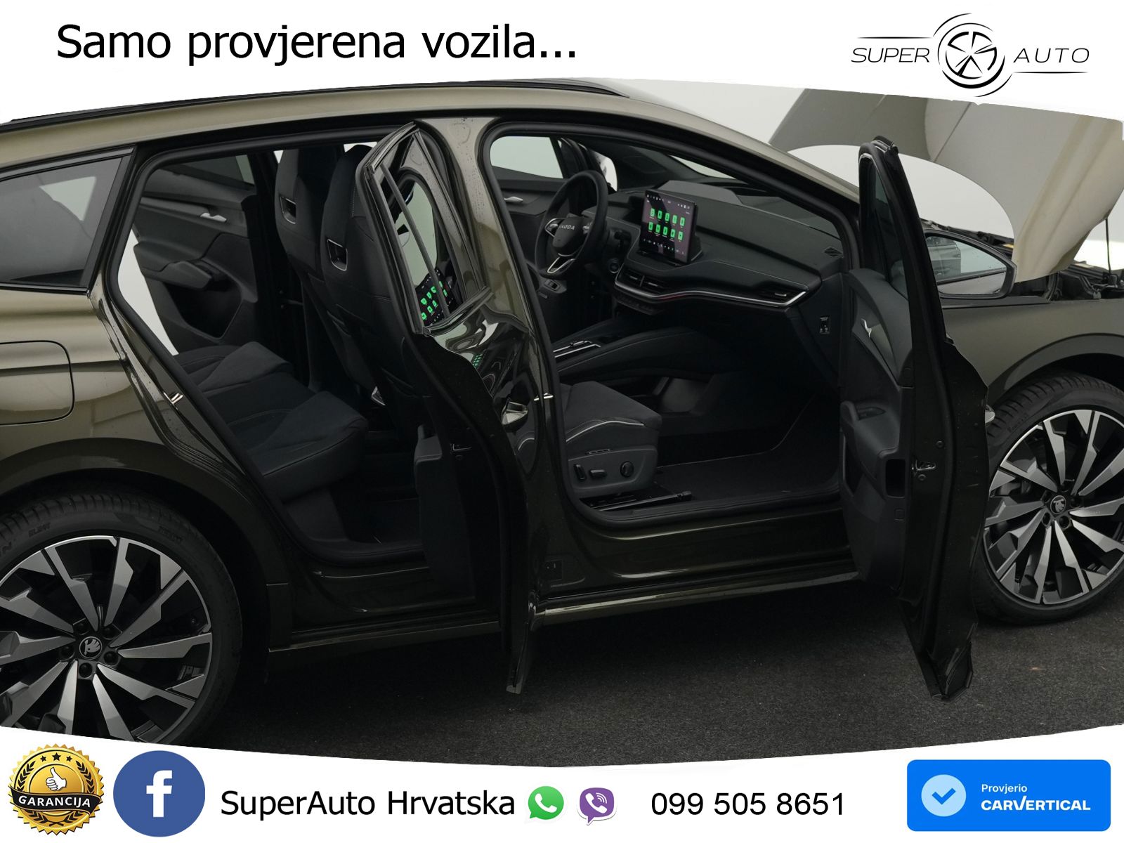 Škoda Enyaq 85 82 kWh (286 KS) SportLine LED+GR SJED+ACC