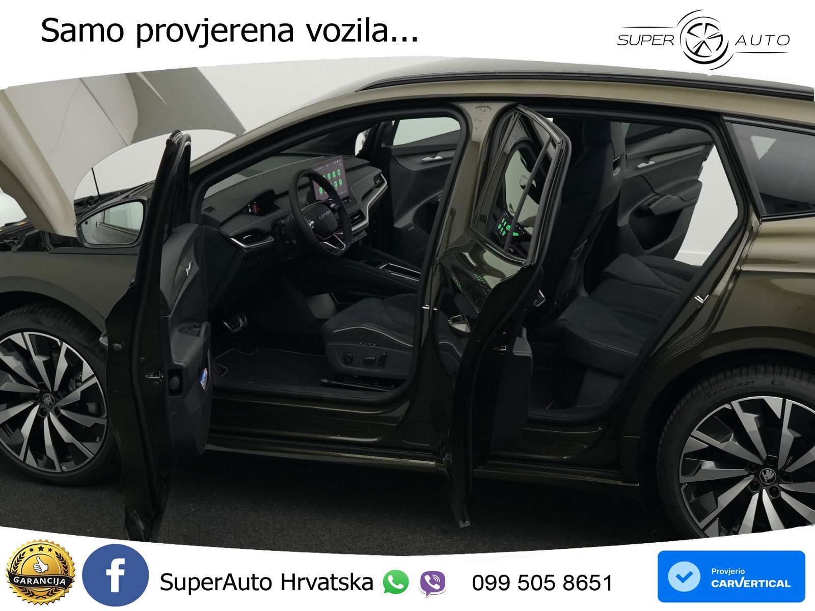 Škoda Enyaq 85 82 kWh (286 KS) SportLine LED+GR SJED+ACC