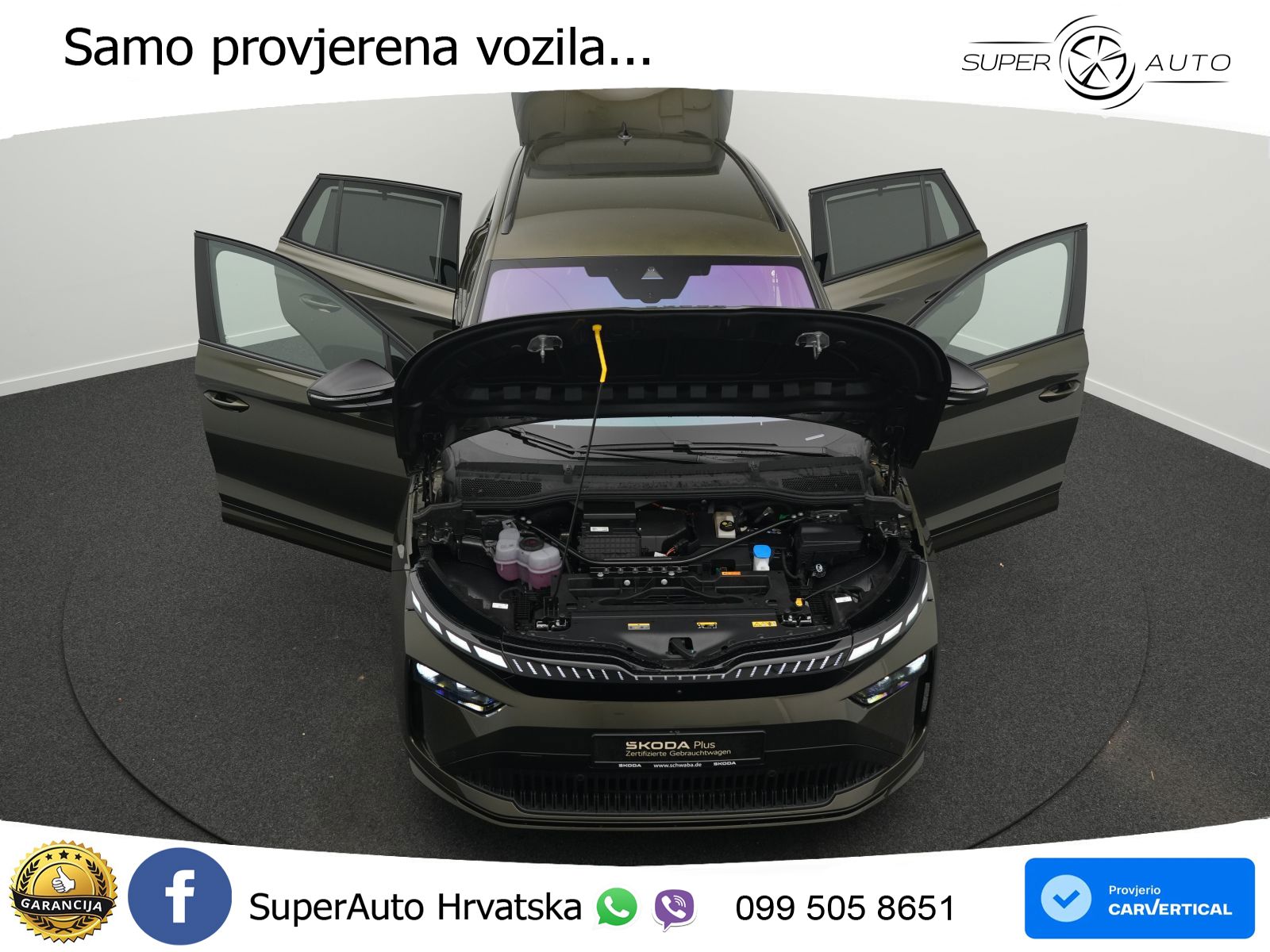 Škoda Enyaq 85 82 kWh (286 KS) SportLine LED+GR SJED+ACC