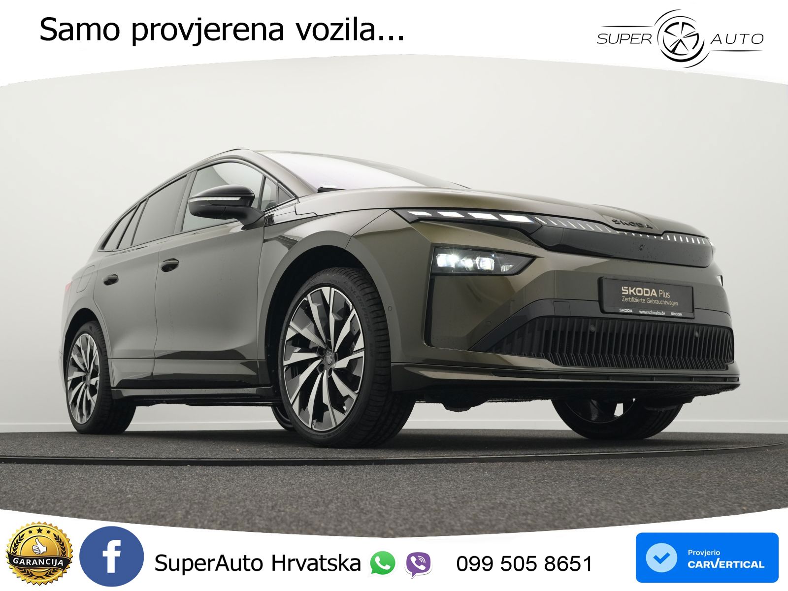 Škoda Enyaq 85 82 kWh (286 KS) SportLine LED+GR SJED+ACC