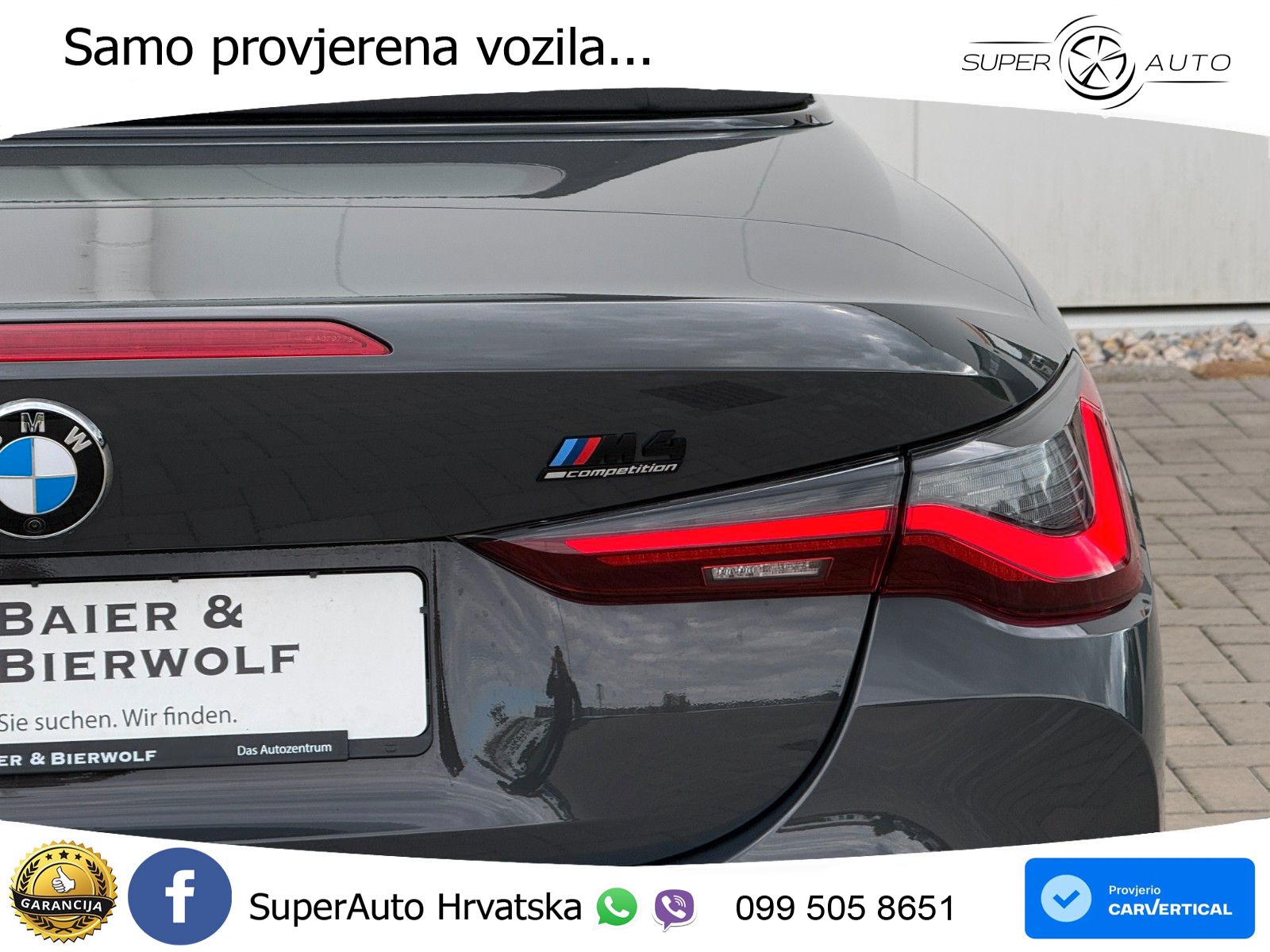 BMW M4 Competition 3.0 (510 KS) Steptronic