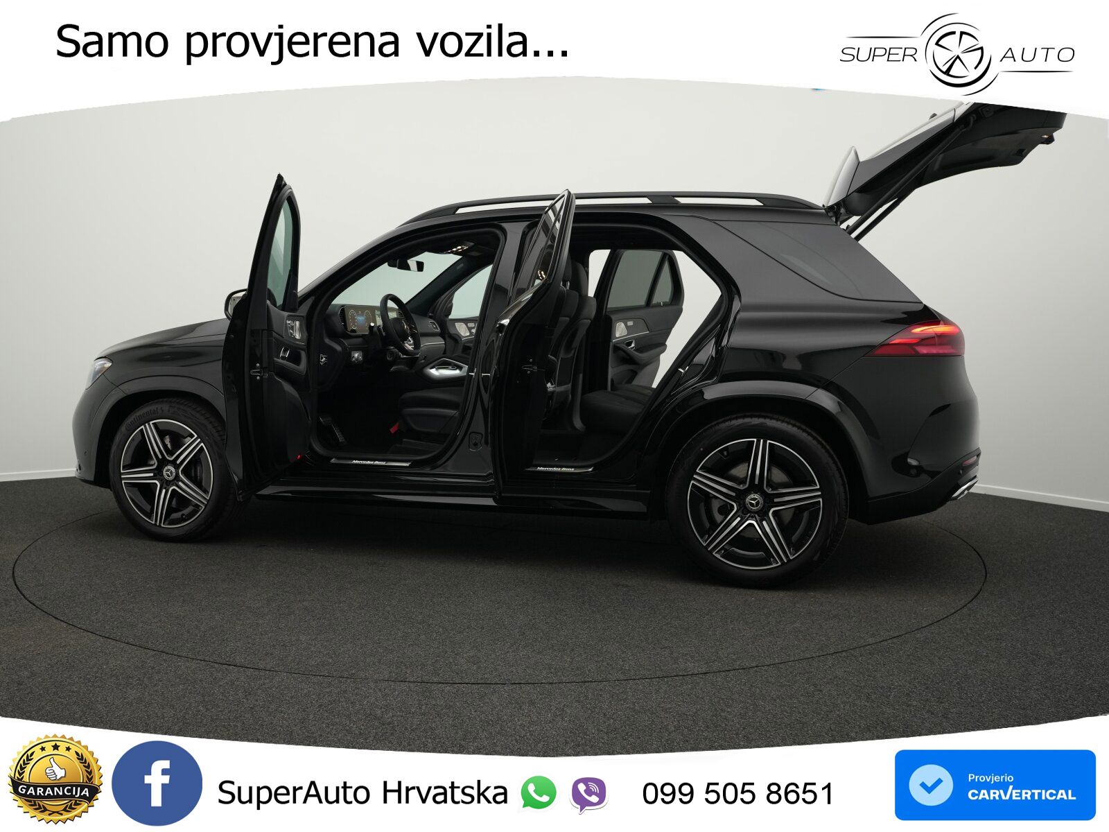 Mercedes GLE 450 3.0 (381 KS) EQ Boost 4MATIC 9G-TRONIC LED+GR SJED+ACC