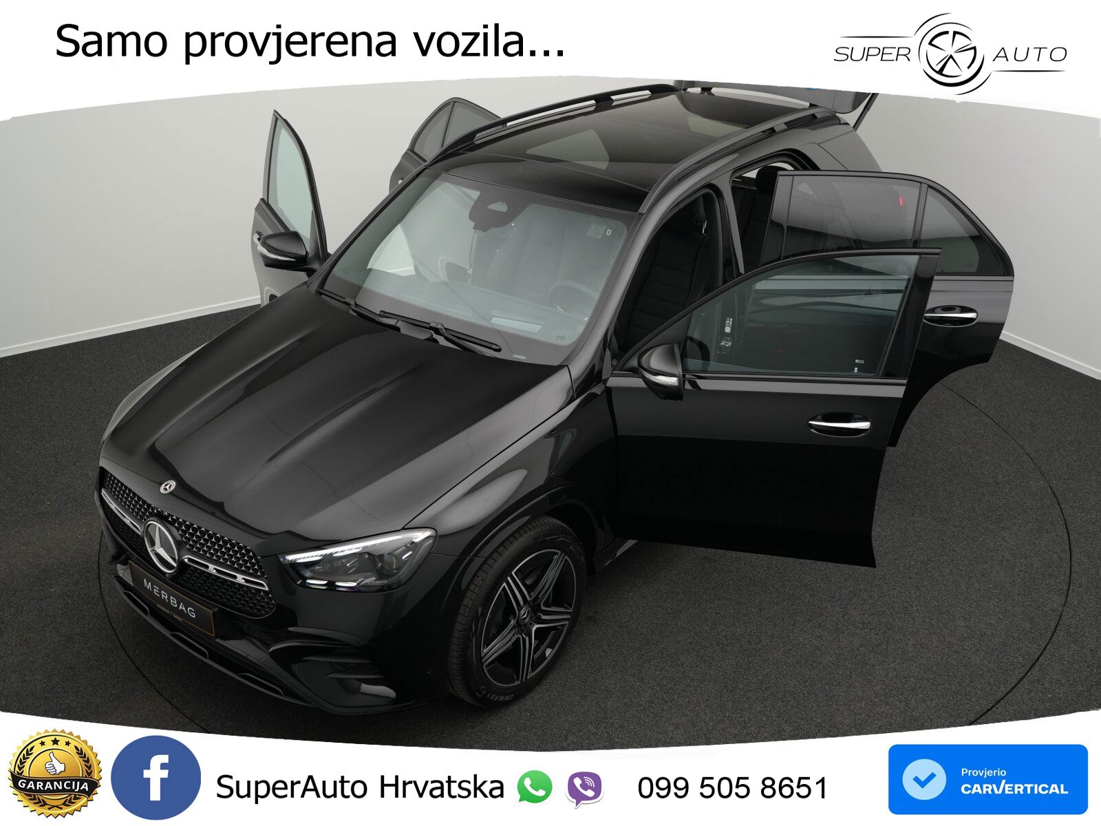 Mercedes GLE 450 3.0 (381 KS) EQ Boost 4MATIC 9G-TRONIC LED+GR SJED+ACC