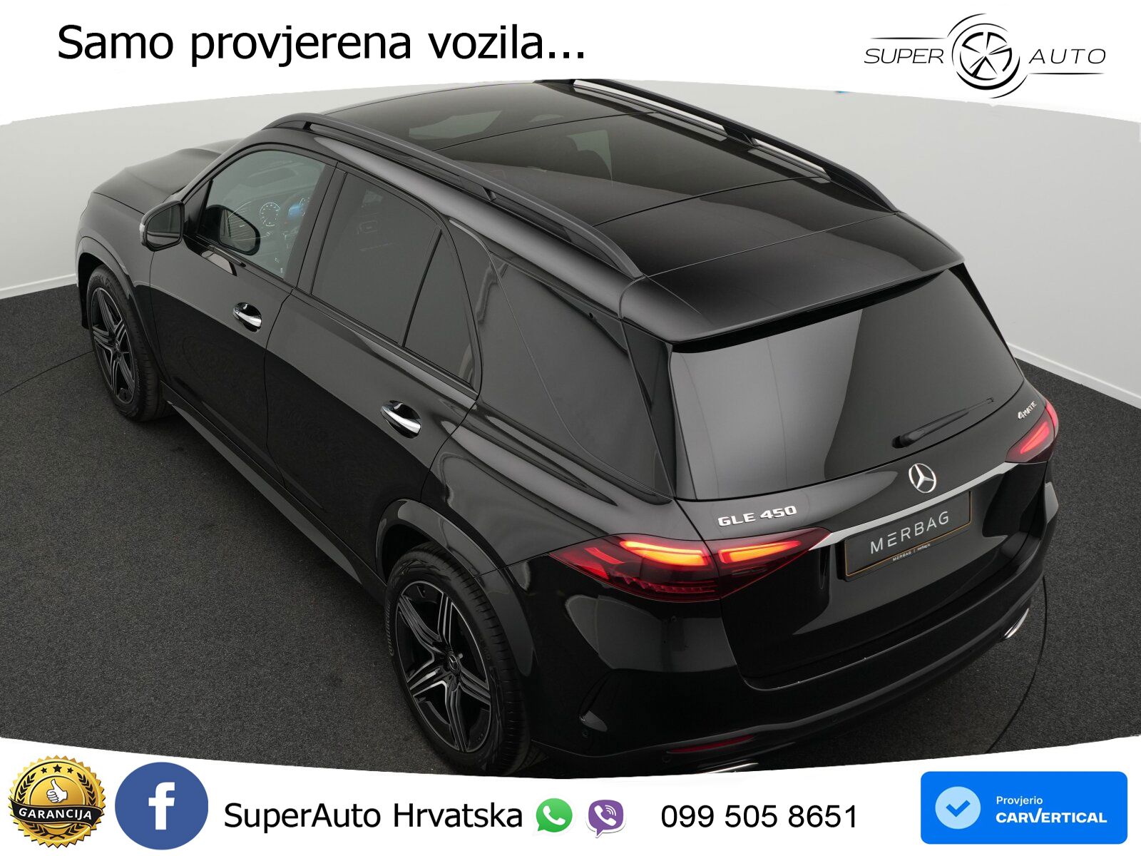 Mercedes GLE 450 3.0 (381 KS) EQ Boost 4MATIC 9G-TRONIC LED+GR SJED+ACC