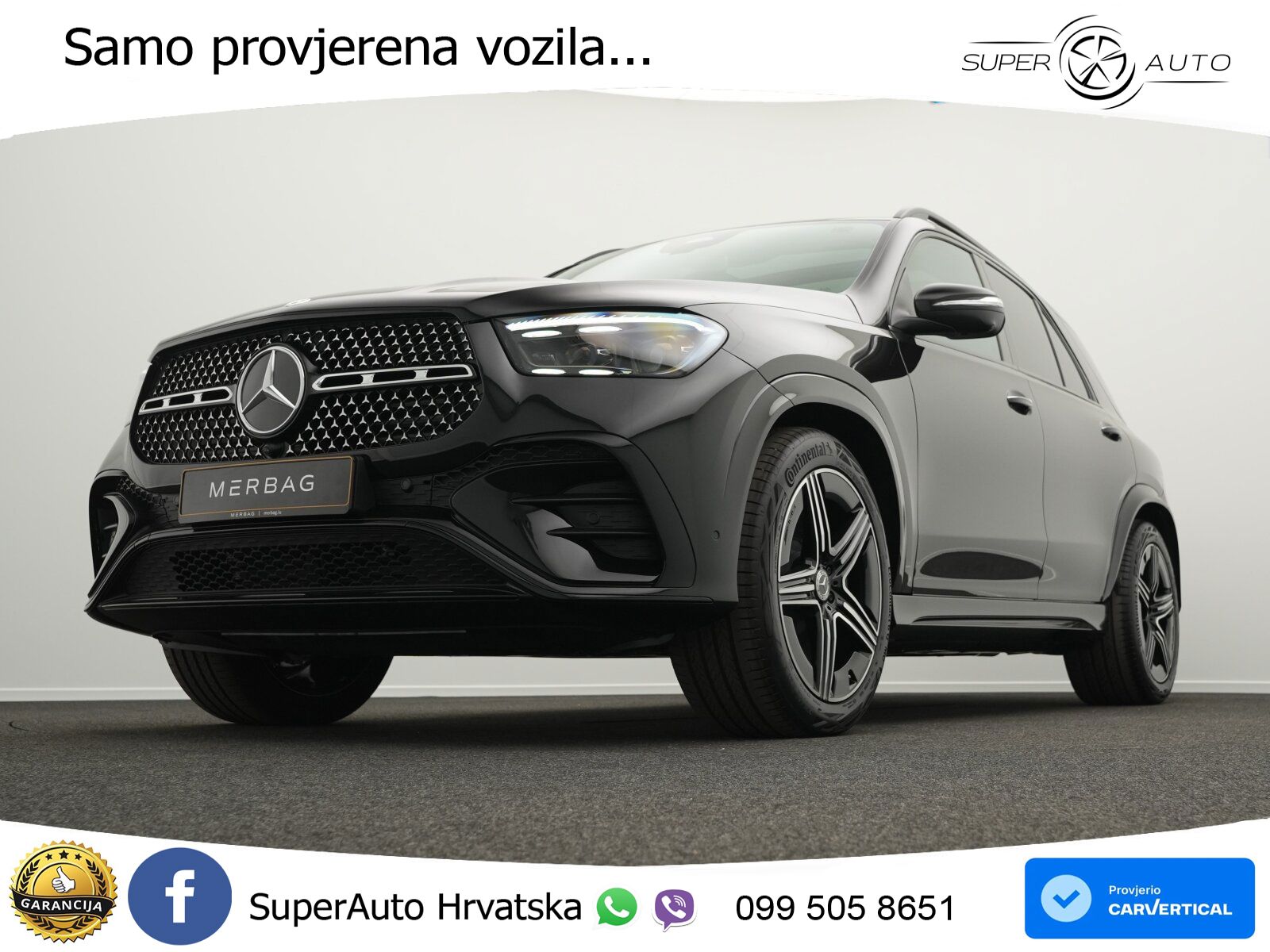 Mercedes GLE 450 3.0 (381 KS) EQ Boost 4MATIC 9G-TRONIC LED+GR SJED+ACC