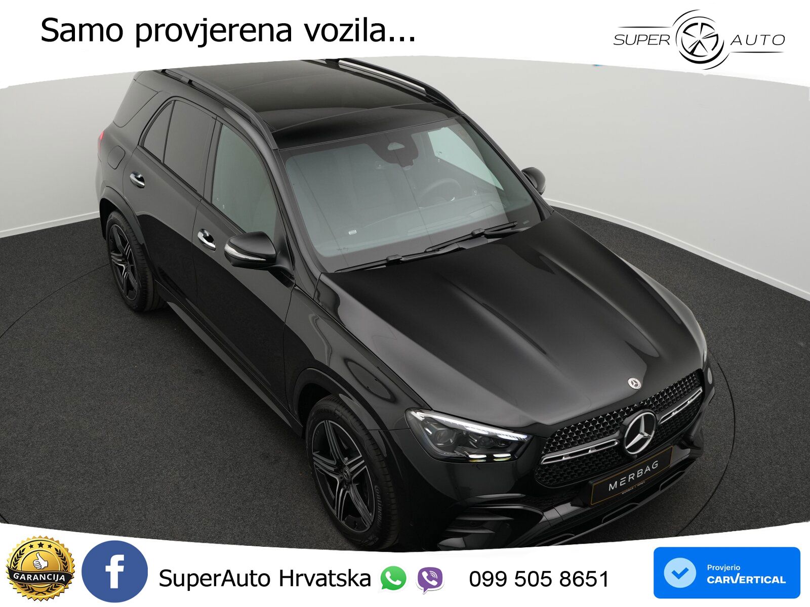 Mercedes GLE 450 3.0 (381 KS) EQ Boost 4MATIC 9G-TRONIC LED+GR SJED+ACC