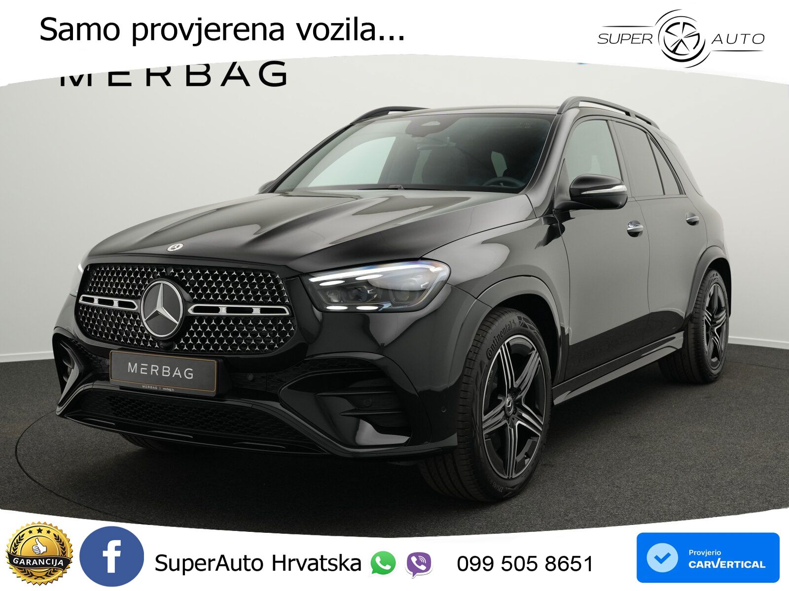 Mercedes GLE 450 3.0 (381 KS) EQ Boost 4MATIC 9G-TRONIC LED+GR SJED+ACC