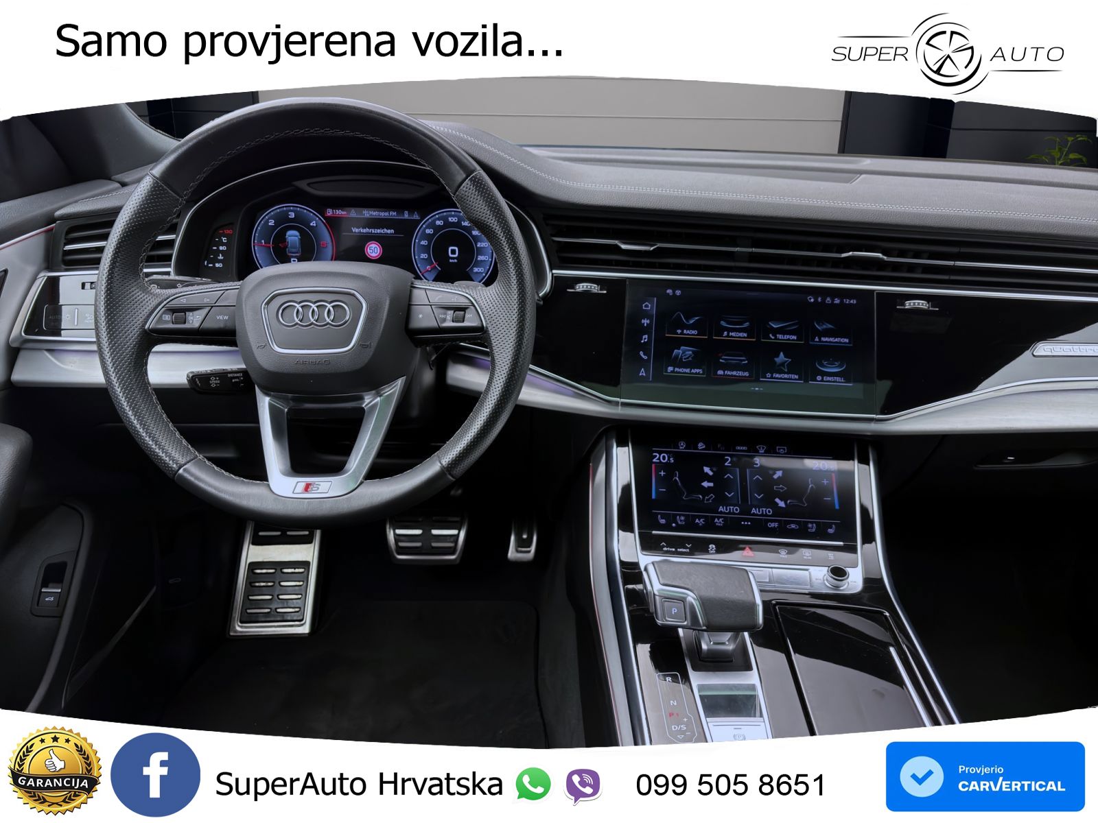Audi Q8 50 TDI V6 (286 KS) quattro Tiptronic