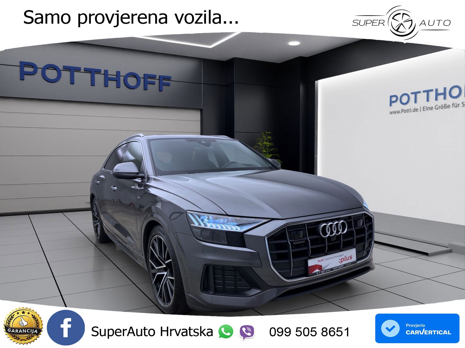 Audi Q8 50 TDI V6 (286 KS) quattro Tiptronic