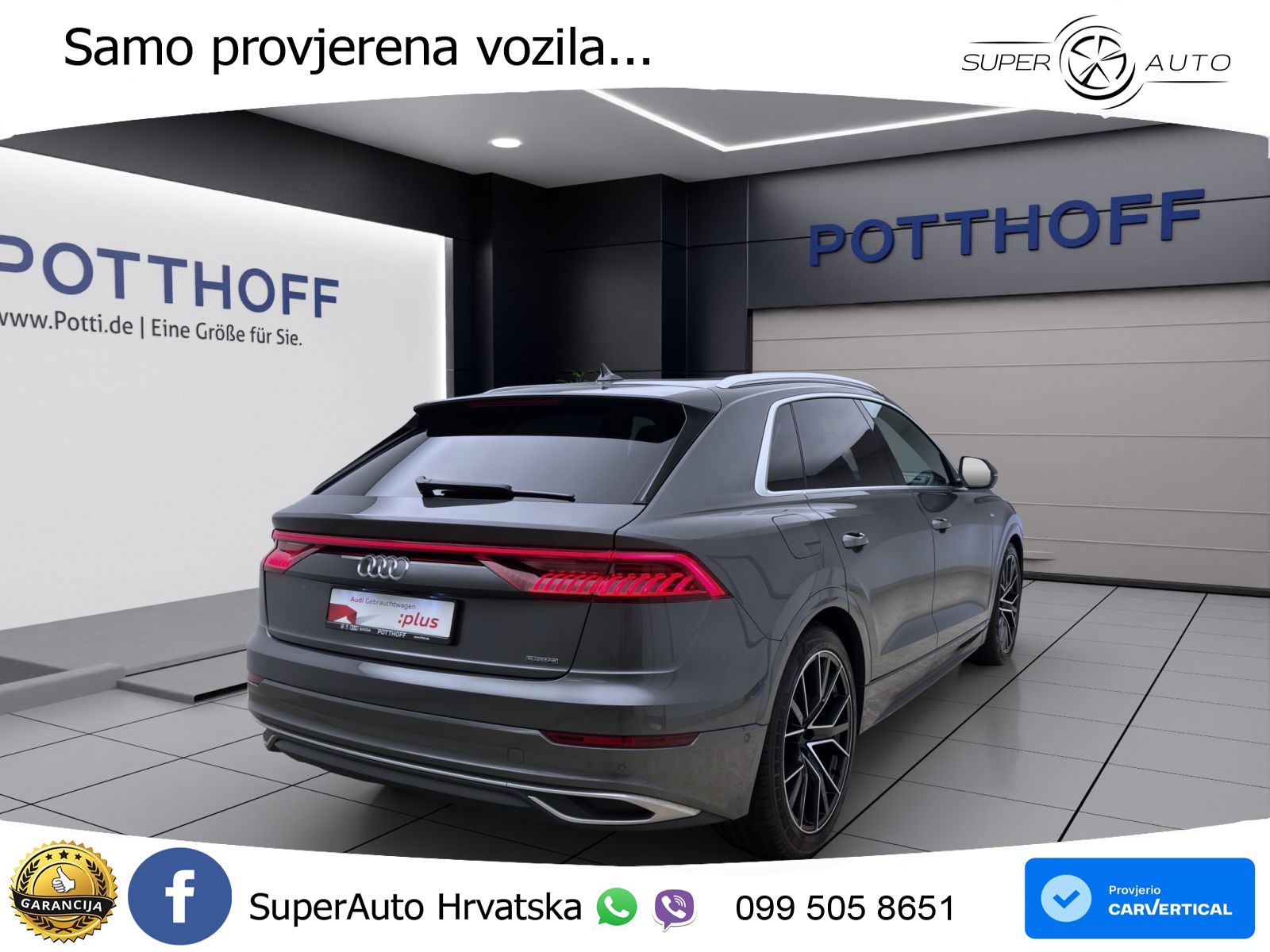 Audi Q8 50 TDI V6 (286 KS) quattro Tiptronic