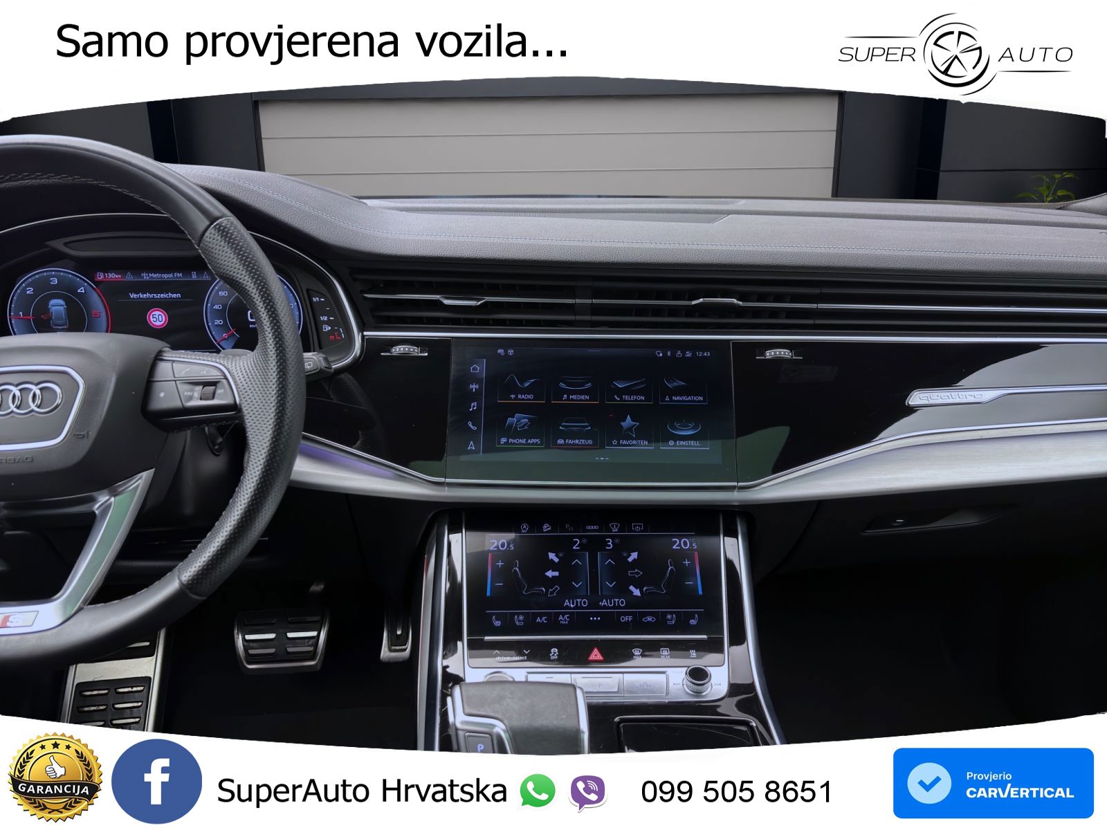Audi Q8 50 TDI V6 (286 KS) quattro Tiptronic