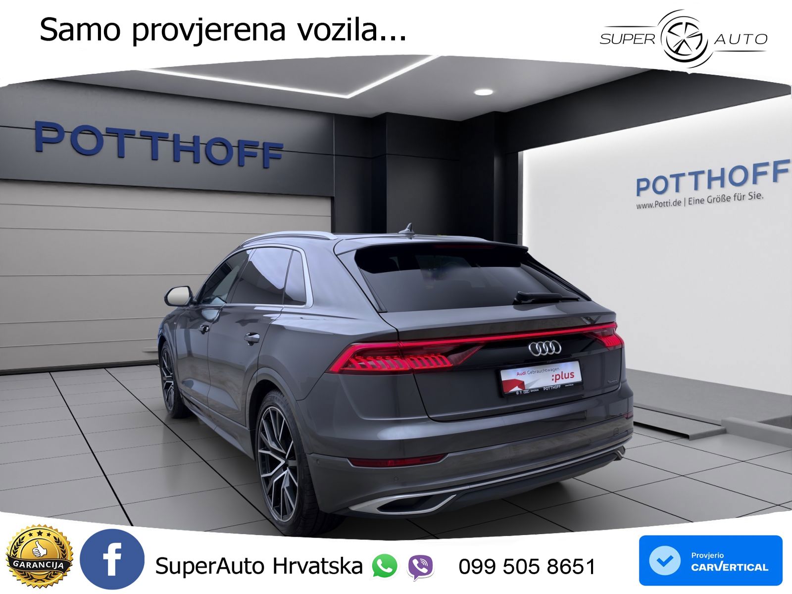 Audi Q8 50 TDI V6 (286 KS) quattro Tiptronic