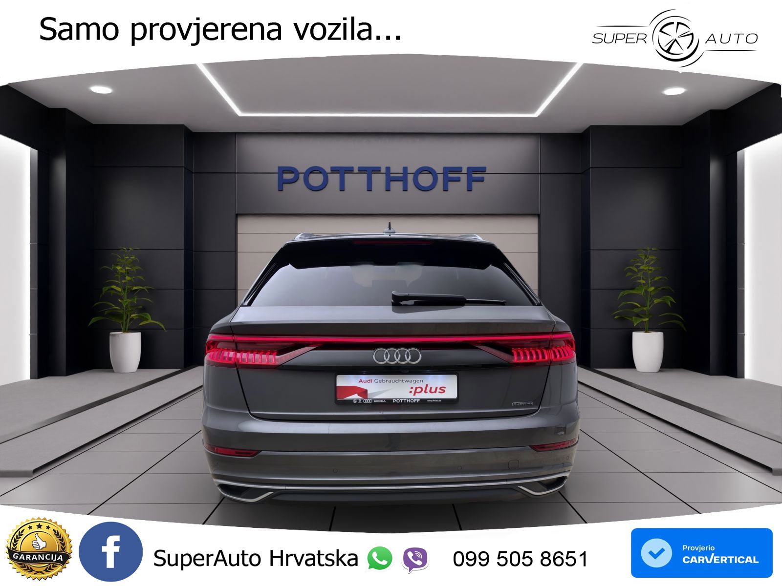 Audi Q8 50 TDI V6 (286 KS) quattro Tiptronic
