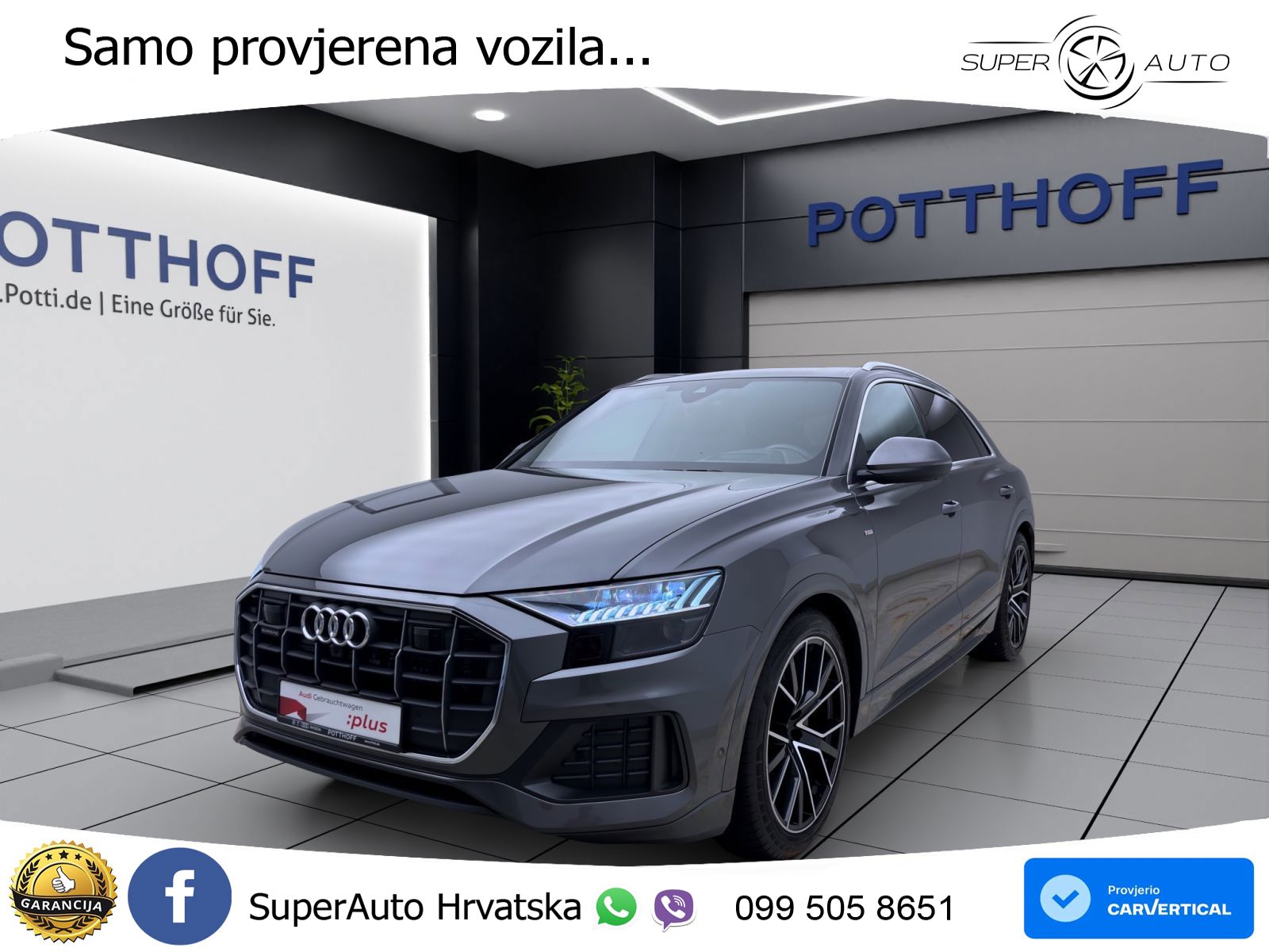 Audi Q8 50 TDI V6 (286 KS) quattro Tiptronic