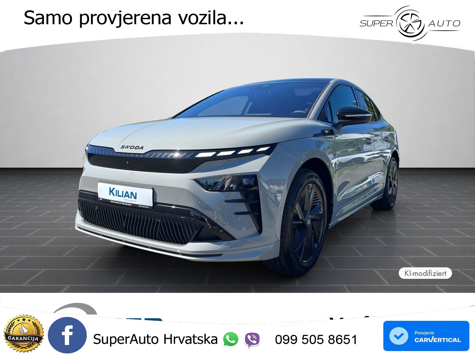 Škoda Enyaq Coupe iV RS 82 kWh (340 KS) AWD LED+GR SJED+ACC