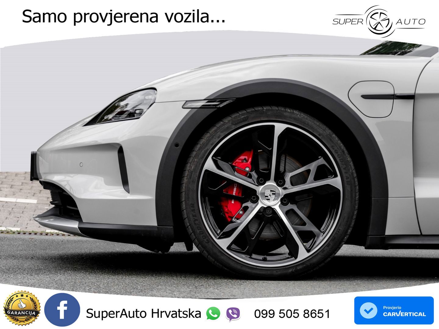 Porsche Taycan Cross Turismo 4S 105 kWh (598 KS)