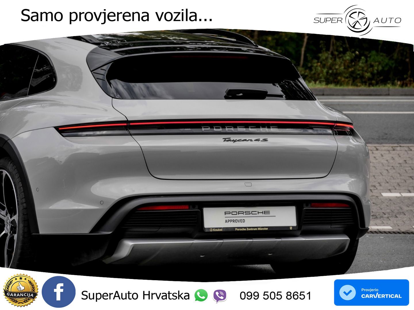Porsche Taycan Cross Turismo 4S 105 kWh (598 KS)