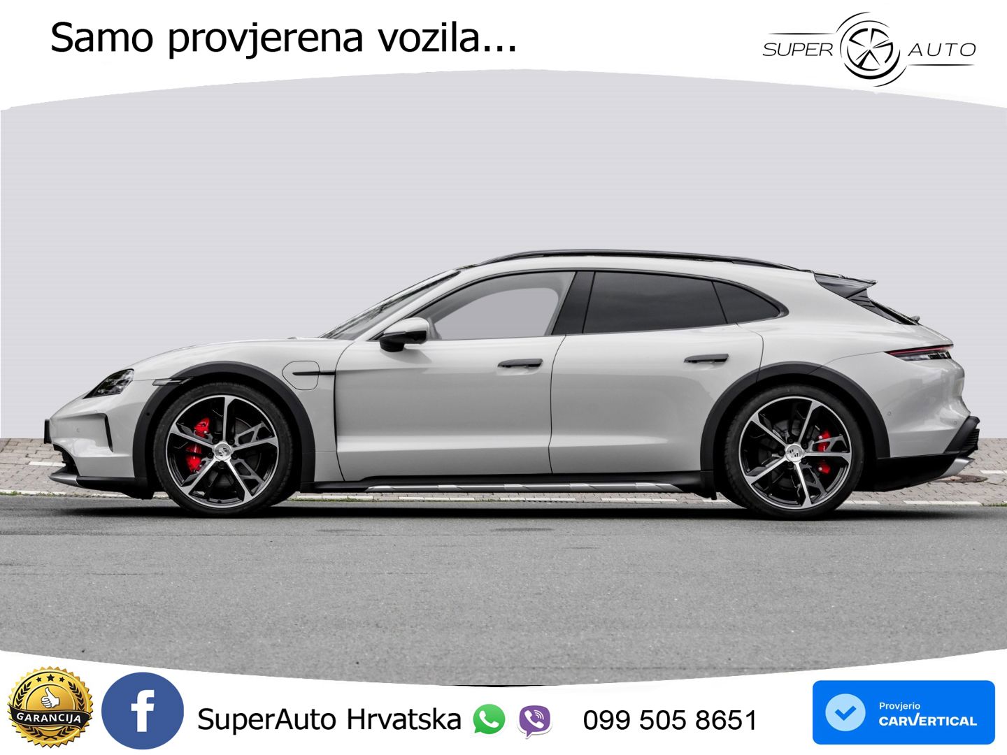 Porsche Taycan Cross Turismo 4S 105 kWh (598 KS)