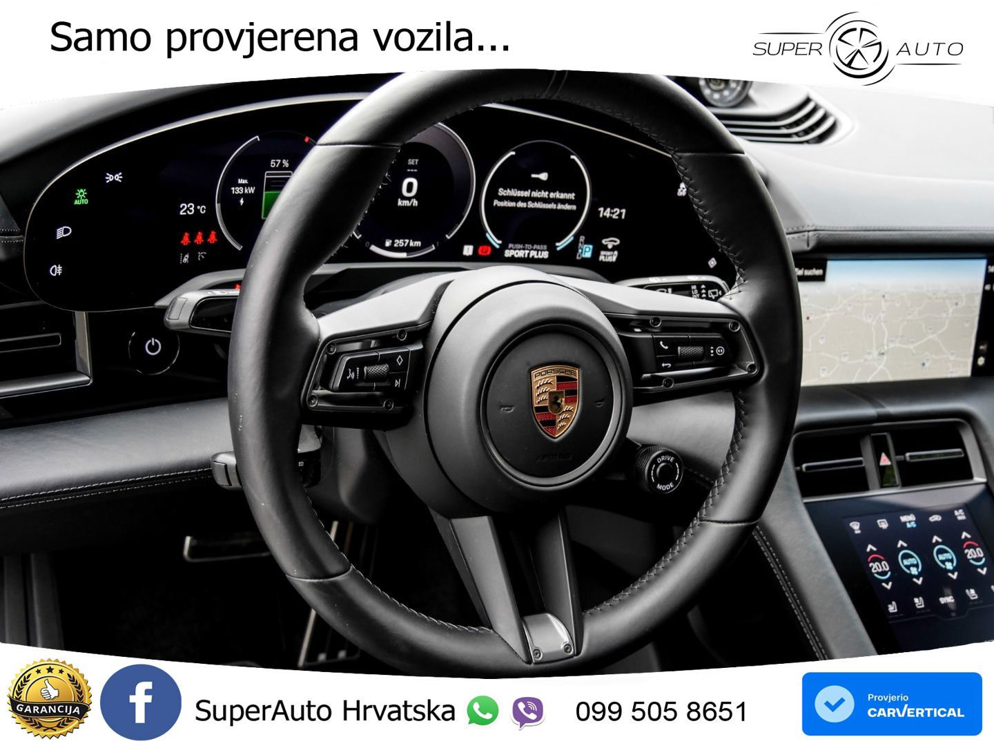 Porsche Taycan Cross Turismo 4S 105 kWh (598 KS)