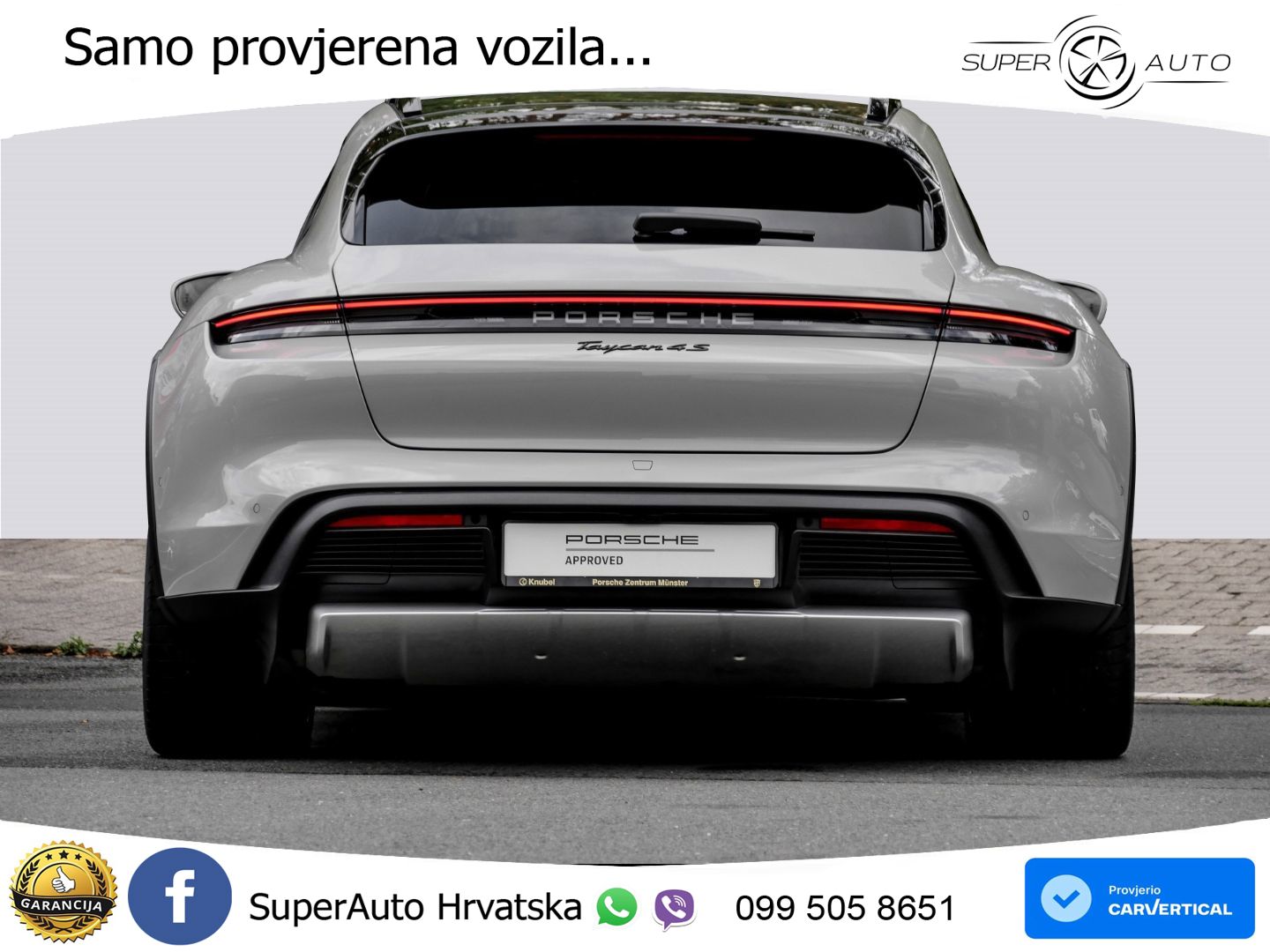 Porsche Taycan Cross Turismo 4S 105 kWh (598 KS)
