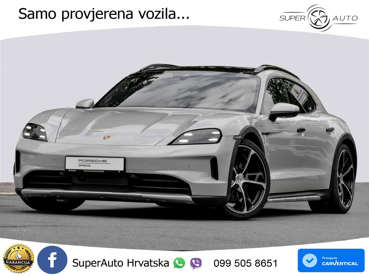 Porsche Taycan Cross Turismo 4S 105 kWh (598 KS)