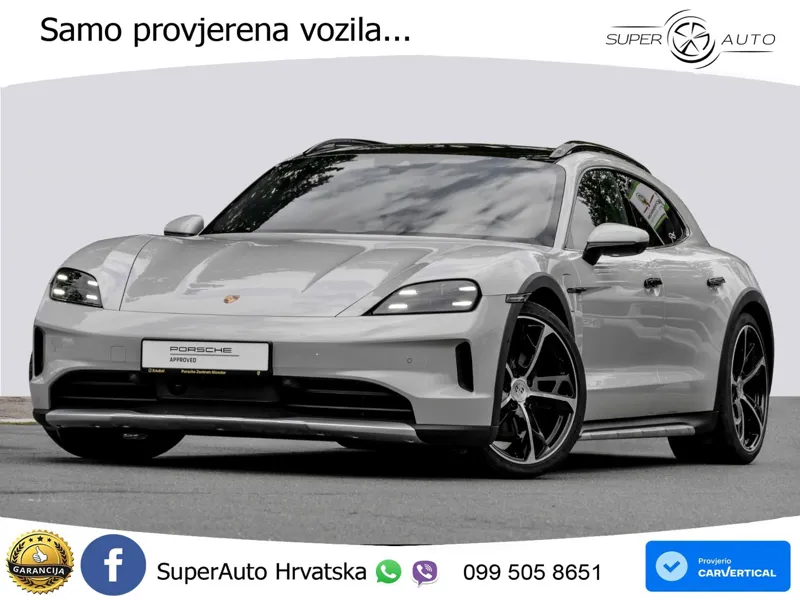 Porsche Taycan Cross Turismo 4S 105 kWh (598 KS) LED+GR SJED+ACC