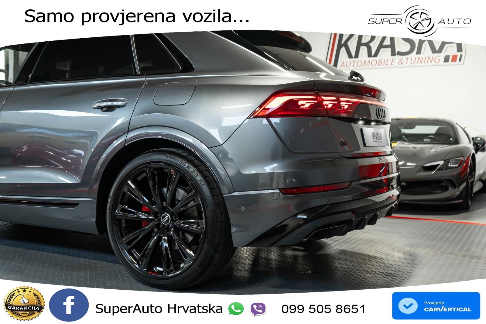 Audi Q8 60 TFSIe V6 (490 KS) quattro Tiptronic
