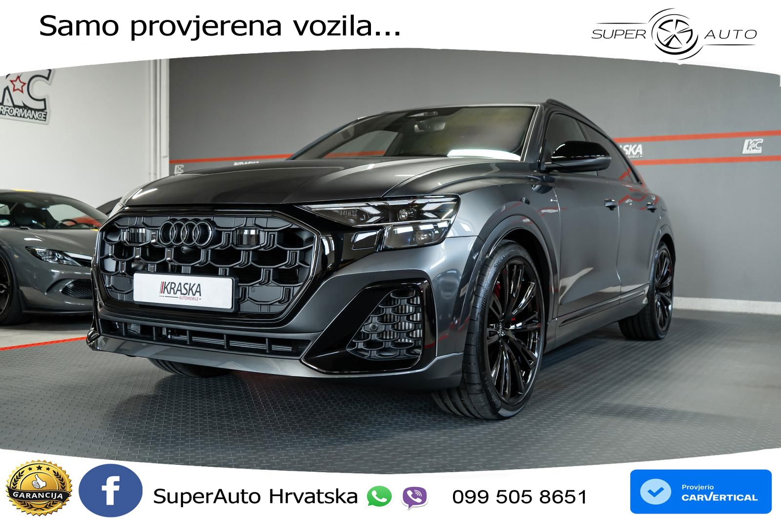 Audi Q8 60 TFSIe V6 (490 KS) quattro Tiptronic