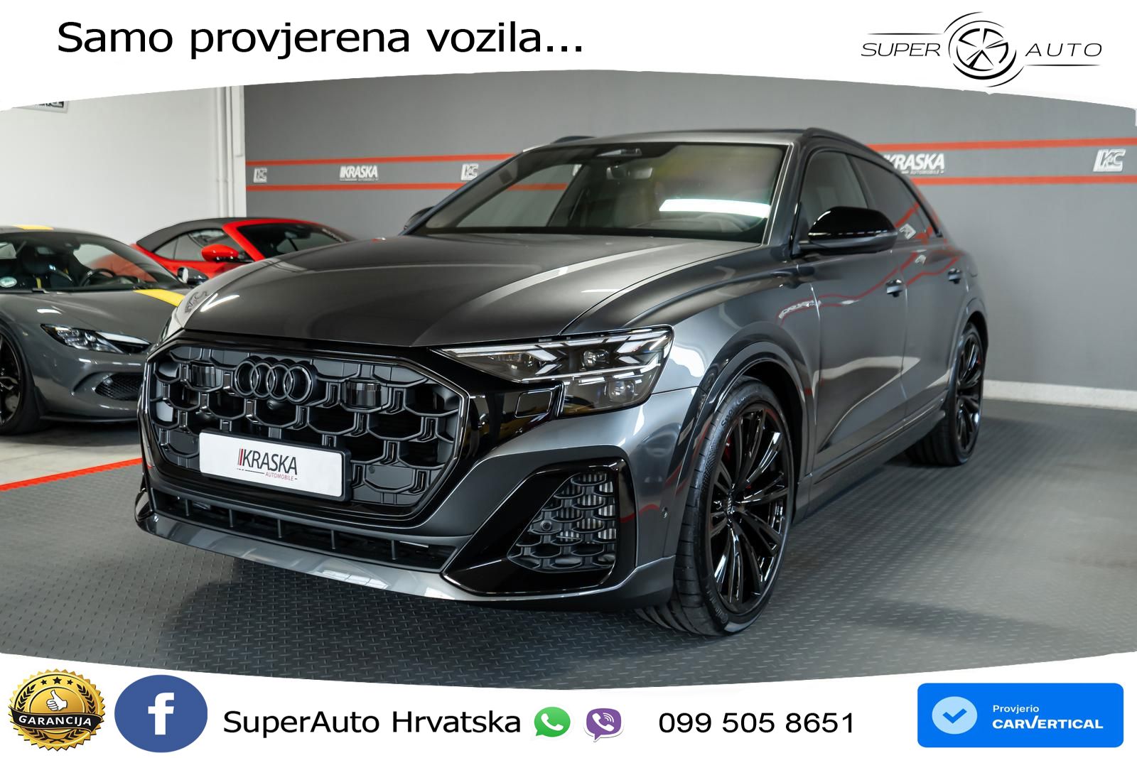 Audi Q8 60 TFSIe V6 (490 KS) quattro Tiptronic