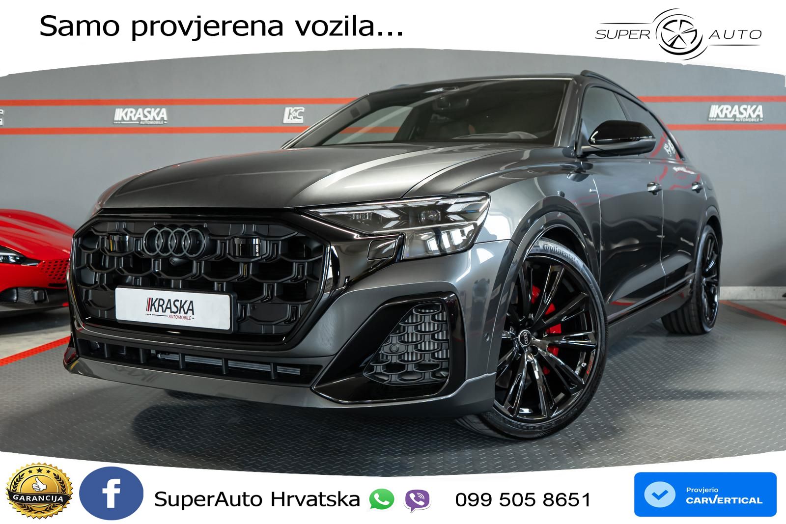 Audi Q8 60 TFSIe V6 (490 KS) quattro Tiptronic