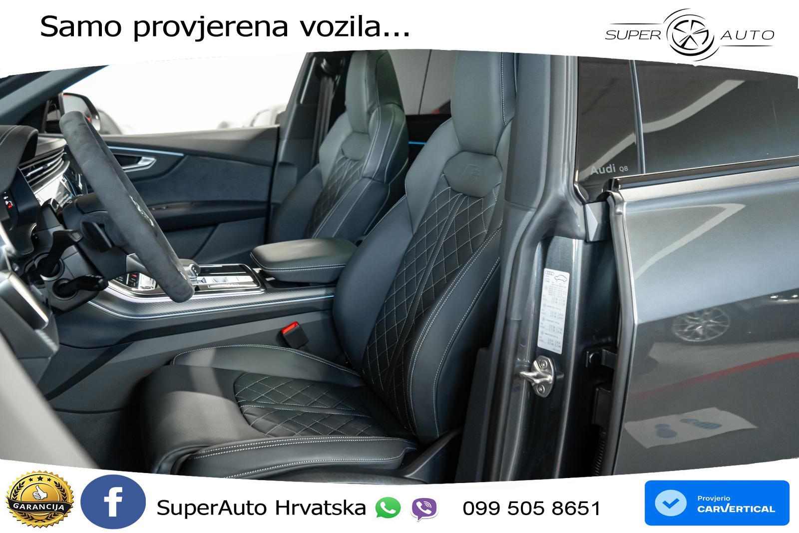 Audi Q8 60 TFSIe V6 (490 KS) quattro Tiptronic