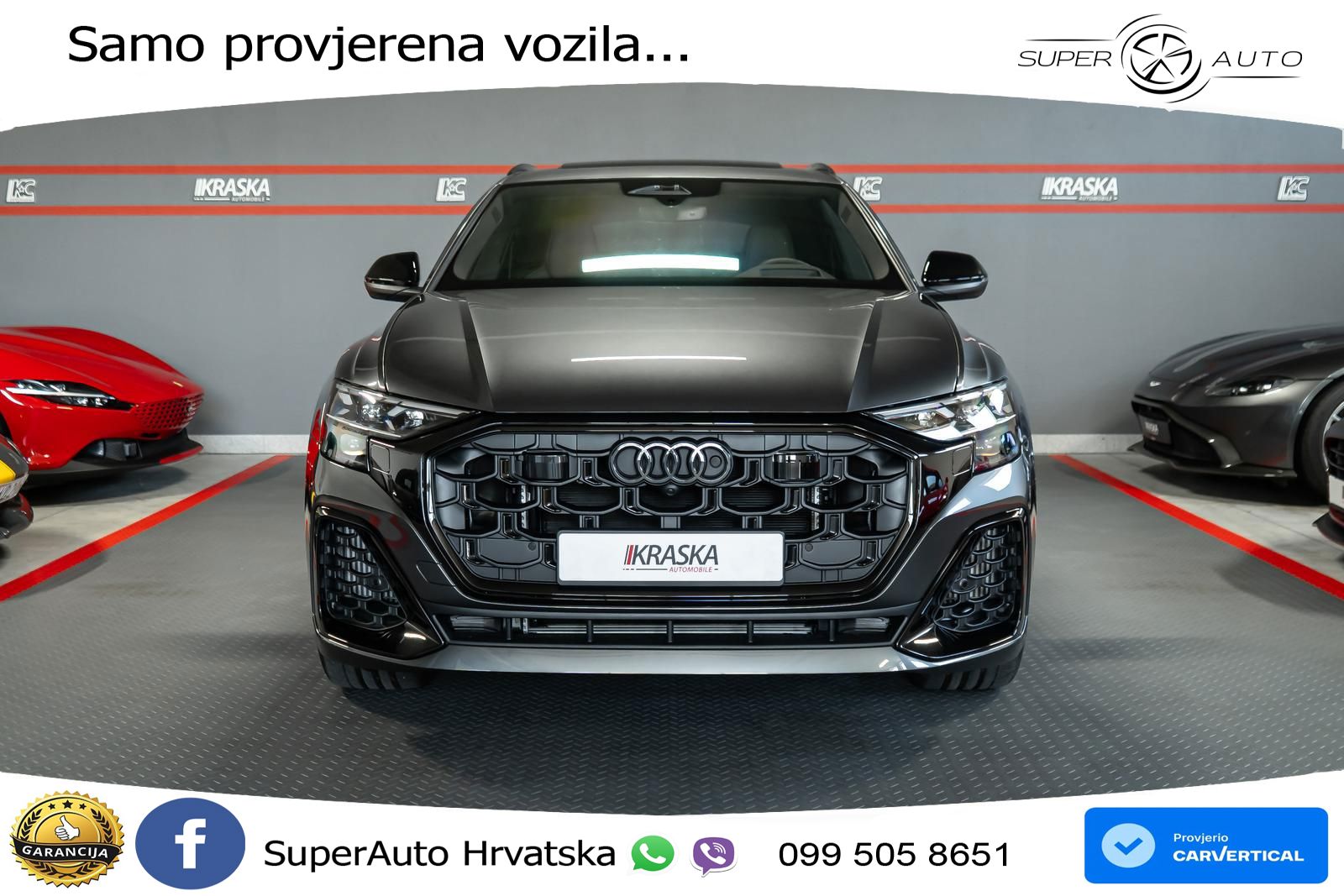 Audi Q8 60 TFSIe V6 (490 KS) quattro Tiptronic