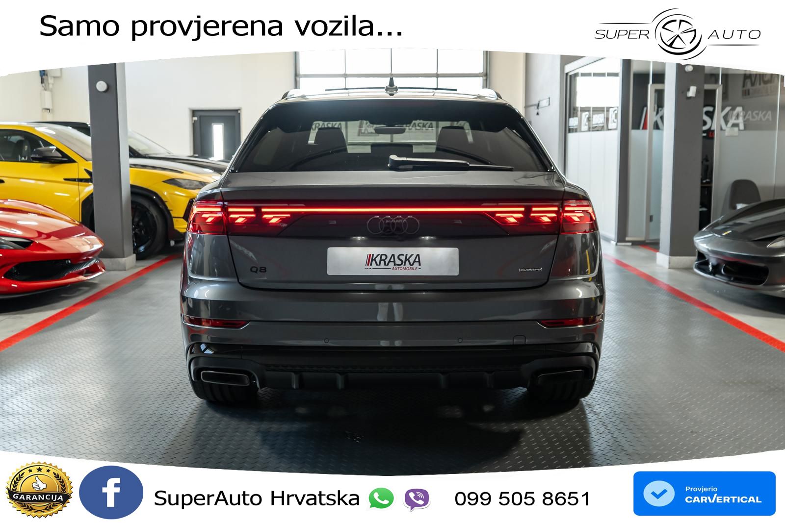 Audi Q8 60 TFSIe V6 (490 KS) quattro Tiptronic