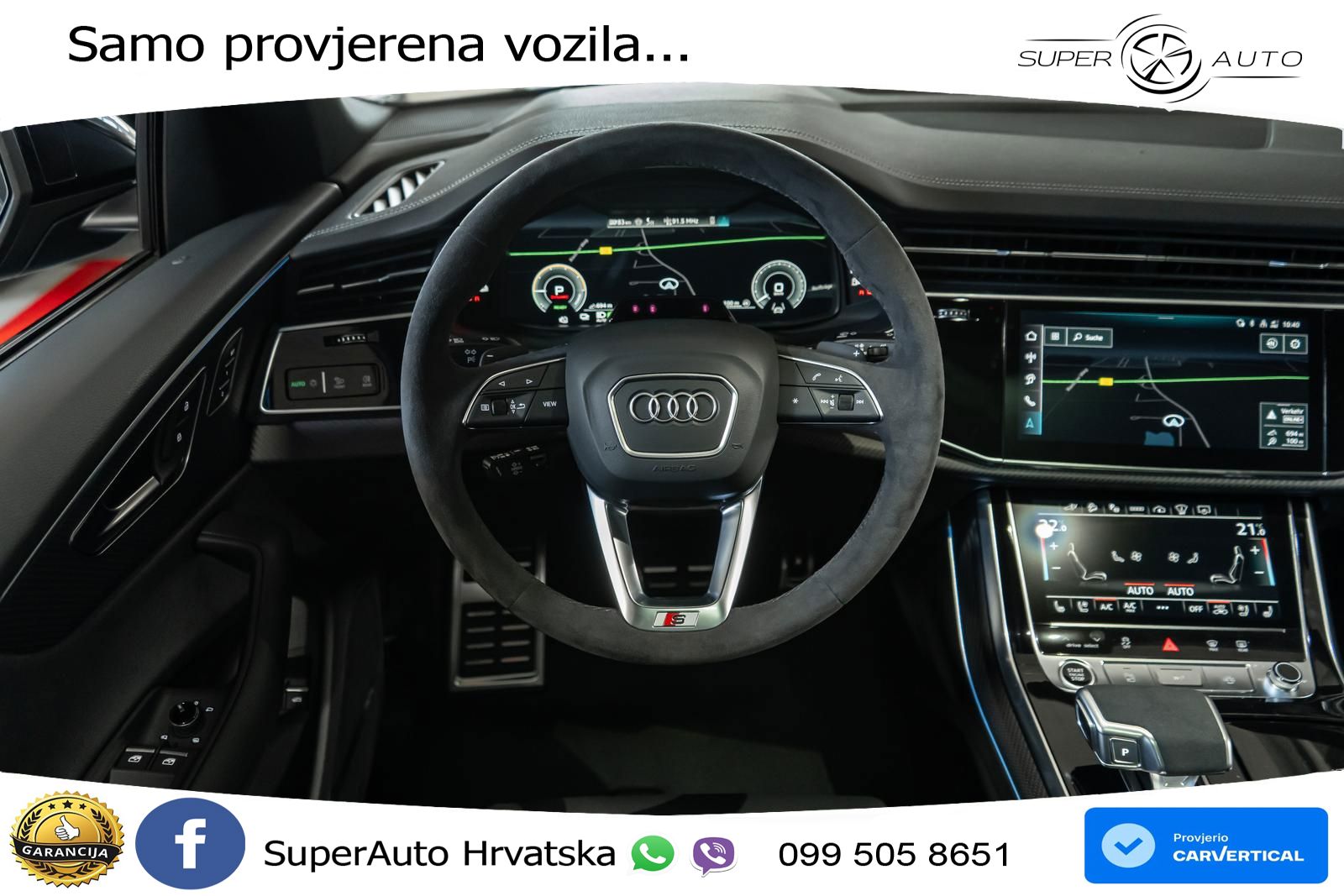 Audi Q8 60 TFSIe V6 (490 KS) quattro Tiptronic