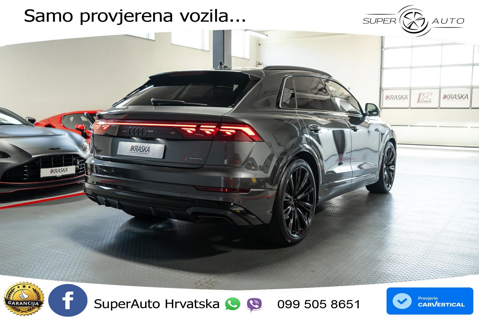Audi Q8 60 TFSIe V6 (490 KS) quattro Tiptronic
