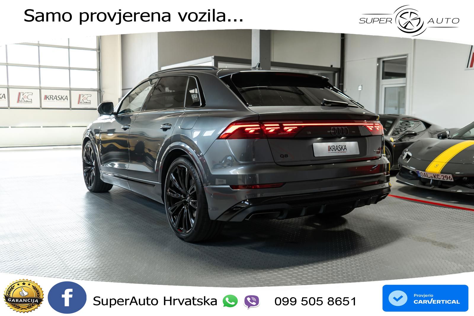 Audi Q8 60 TFSIe V6 (490 KS) quattro Tiptronic