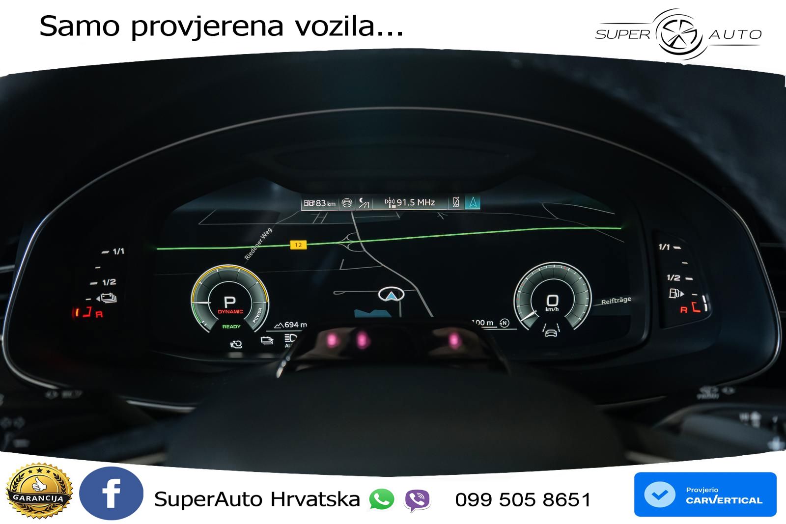 Audi Q8 60 TFSIe V6 (490 KS) quattro Tiptronic