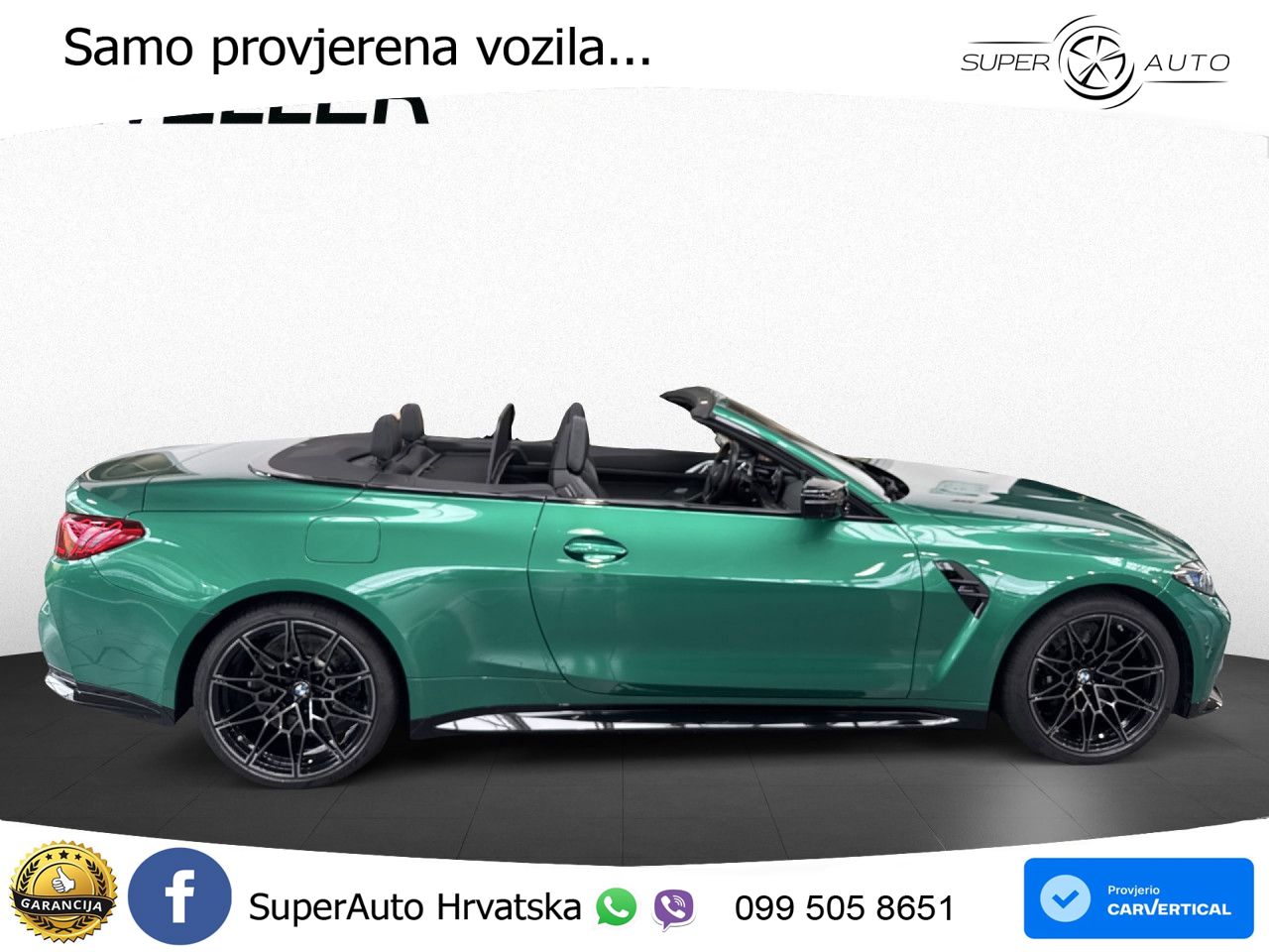 BMW M4 Convertible Competition 3.0 (530 KS) xDrive Steptronic LED+GR SJED+ACC