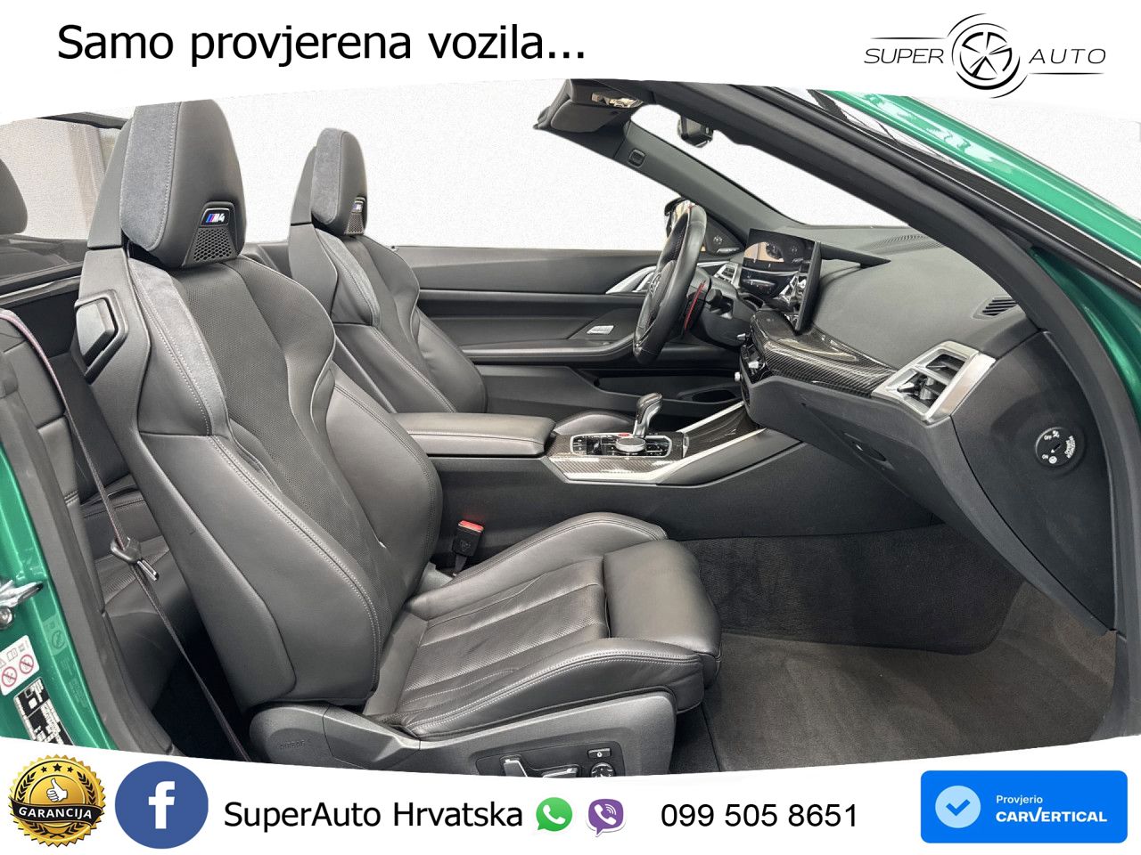 BMW M4 Convertible Competition 3.0 (530 KS) xDrive Steptronic LED+GR SJED+ACC