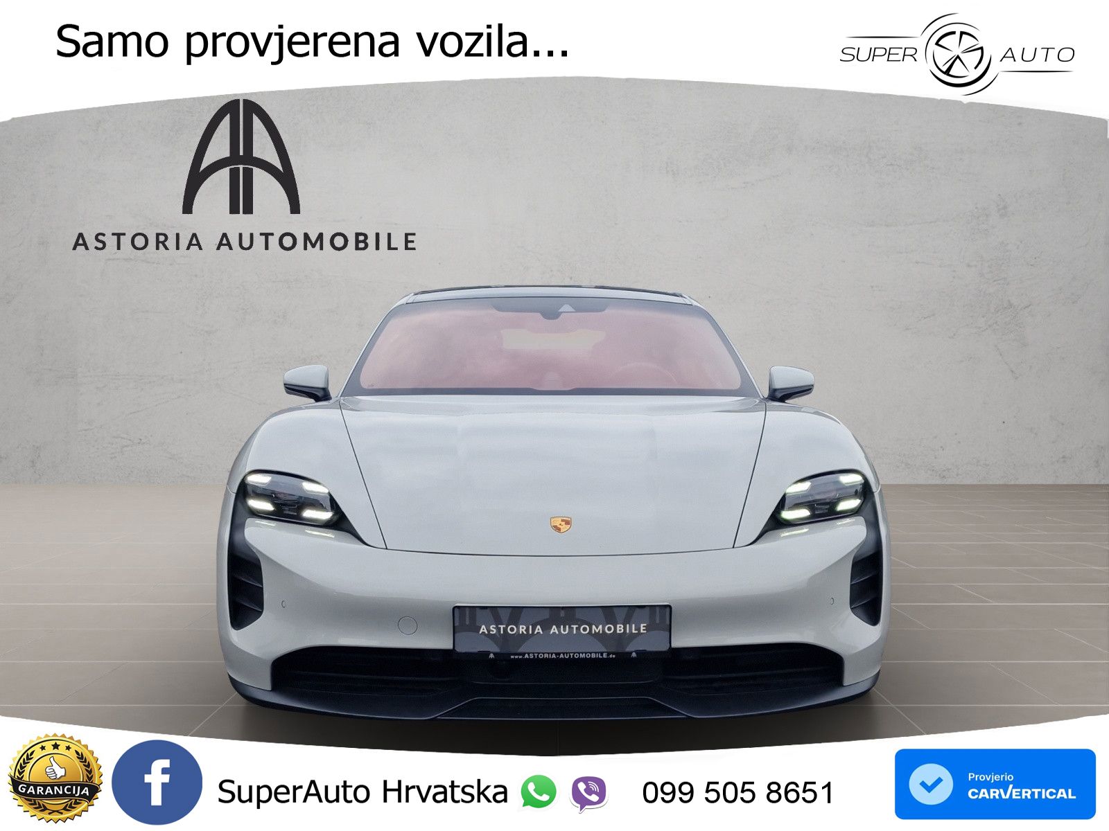 Porsche Taycan GTS Performance Plus 93.4 kWh (598 KS)